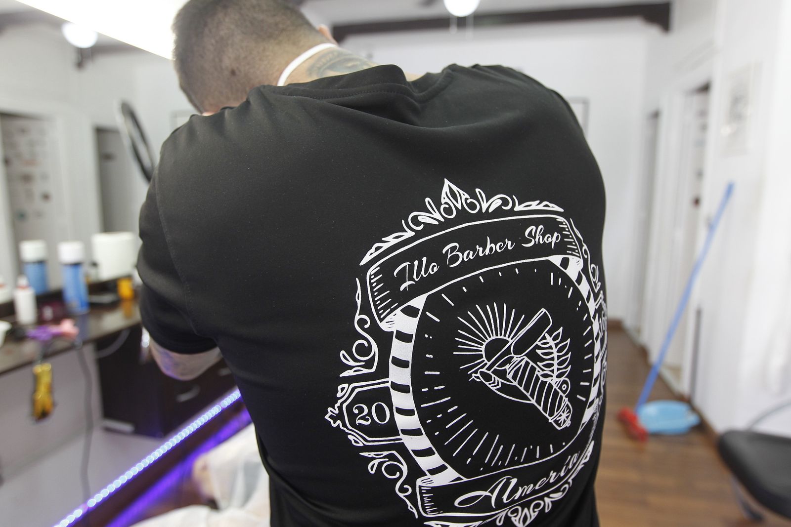 Fotografías primer día de peluquerías en coronavirus-COVID-19. Almería