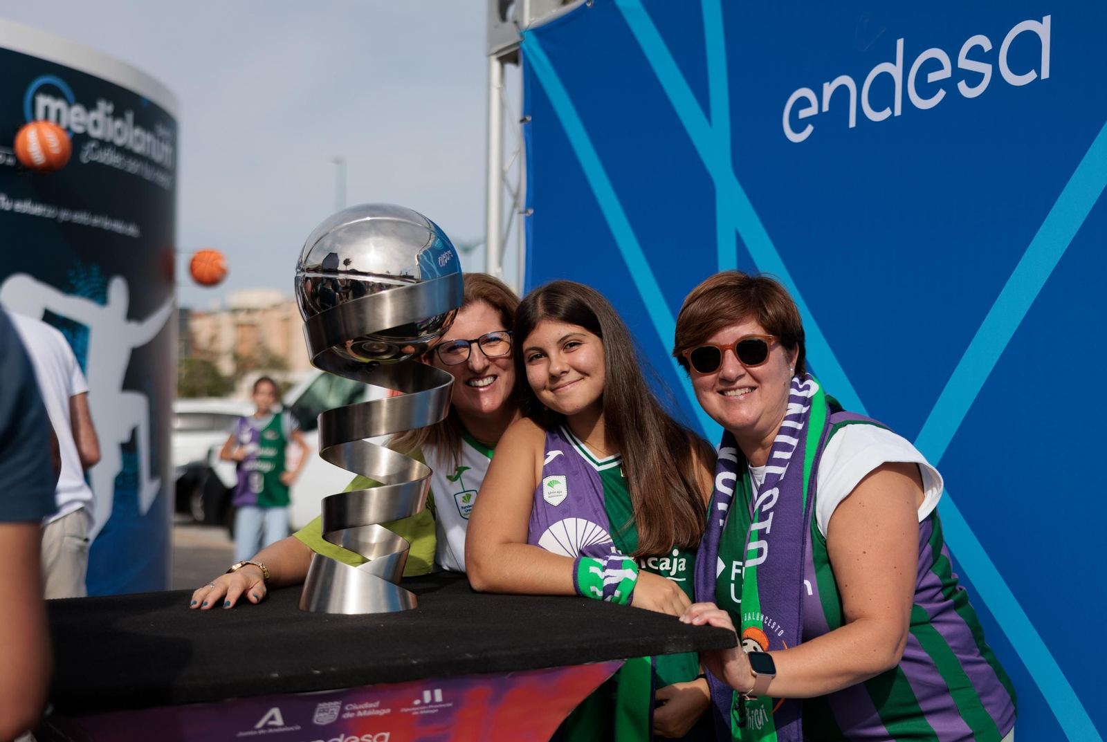 La Fan Zone de la Supercopa de Málaga