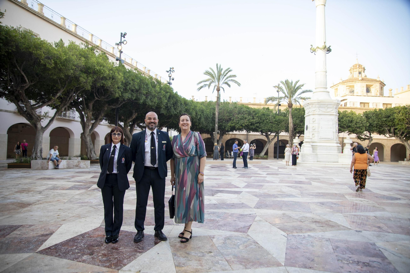 Las imágenes de la inauguración de la Plaza de la Constitución en Almería