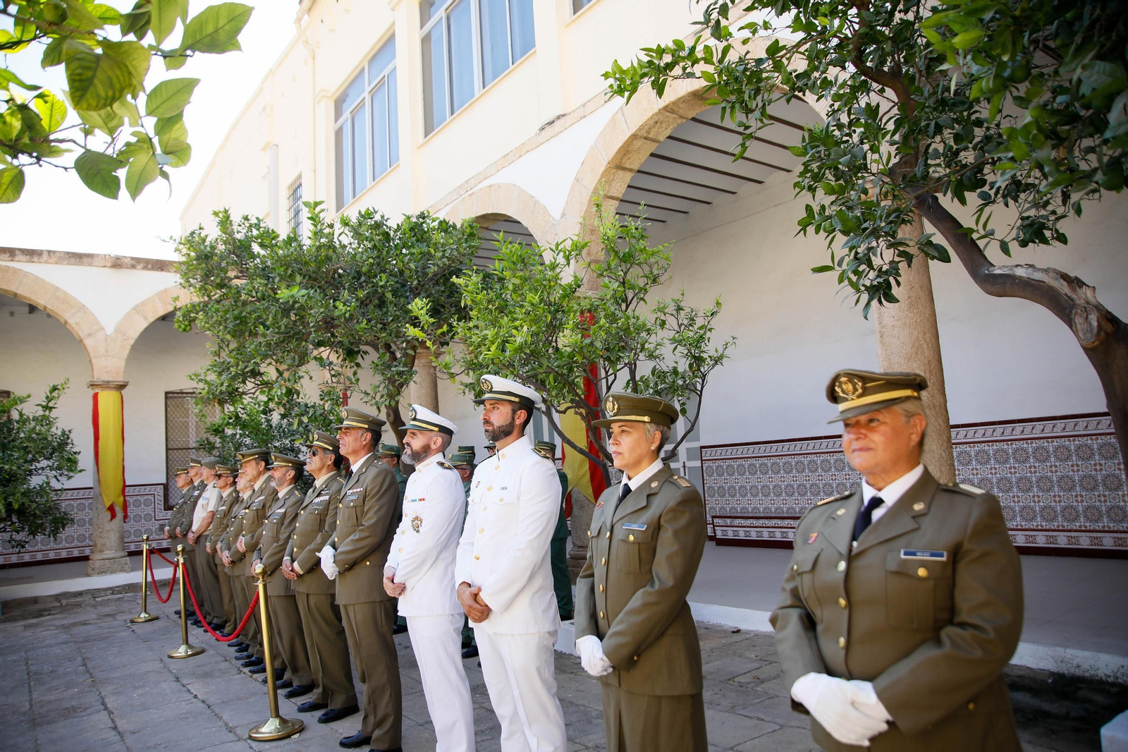Toma de posesión del coronel José Manuel Lupiani Castellanos, en imágenes