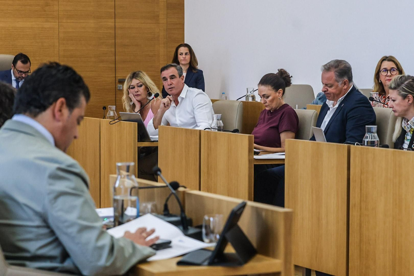 Imágenes del pleno de la Diputación correspondiente al mes de octubre