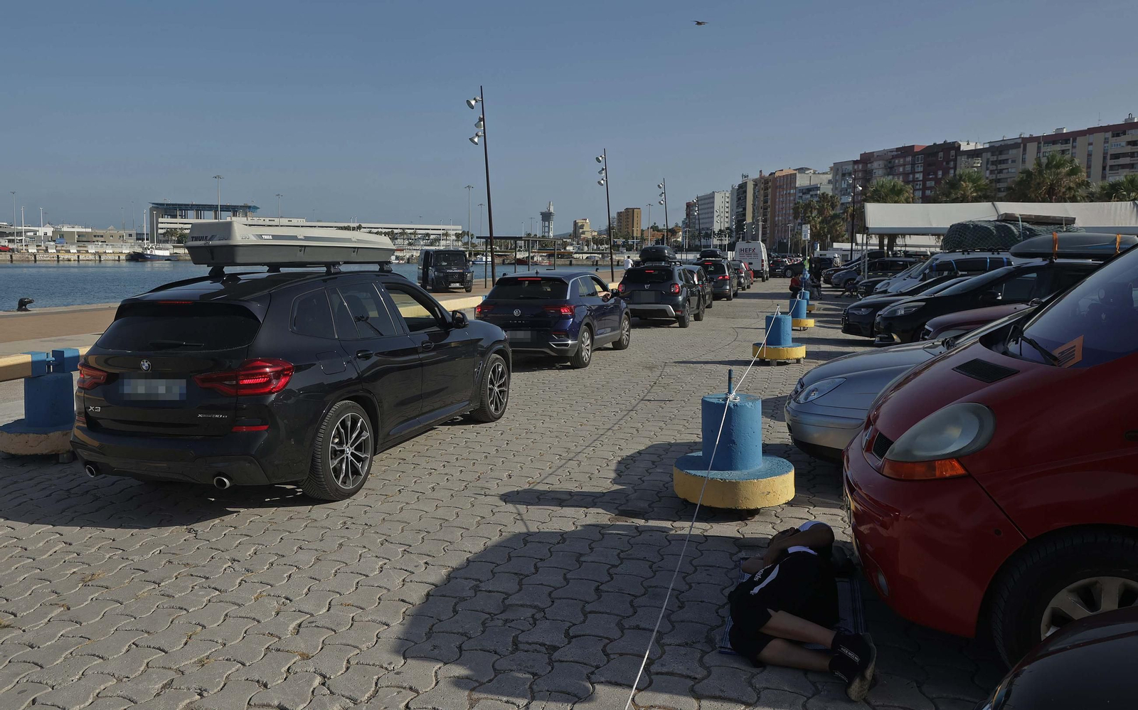 Fotos del primer sábado de agosto en la Operación Paso del Estrecho en Algeciras