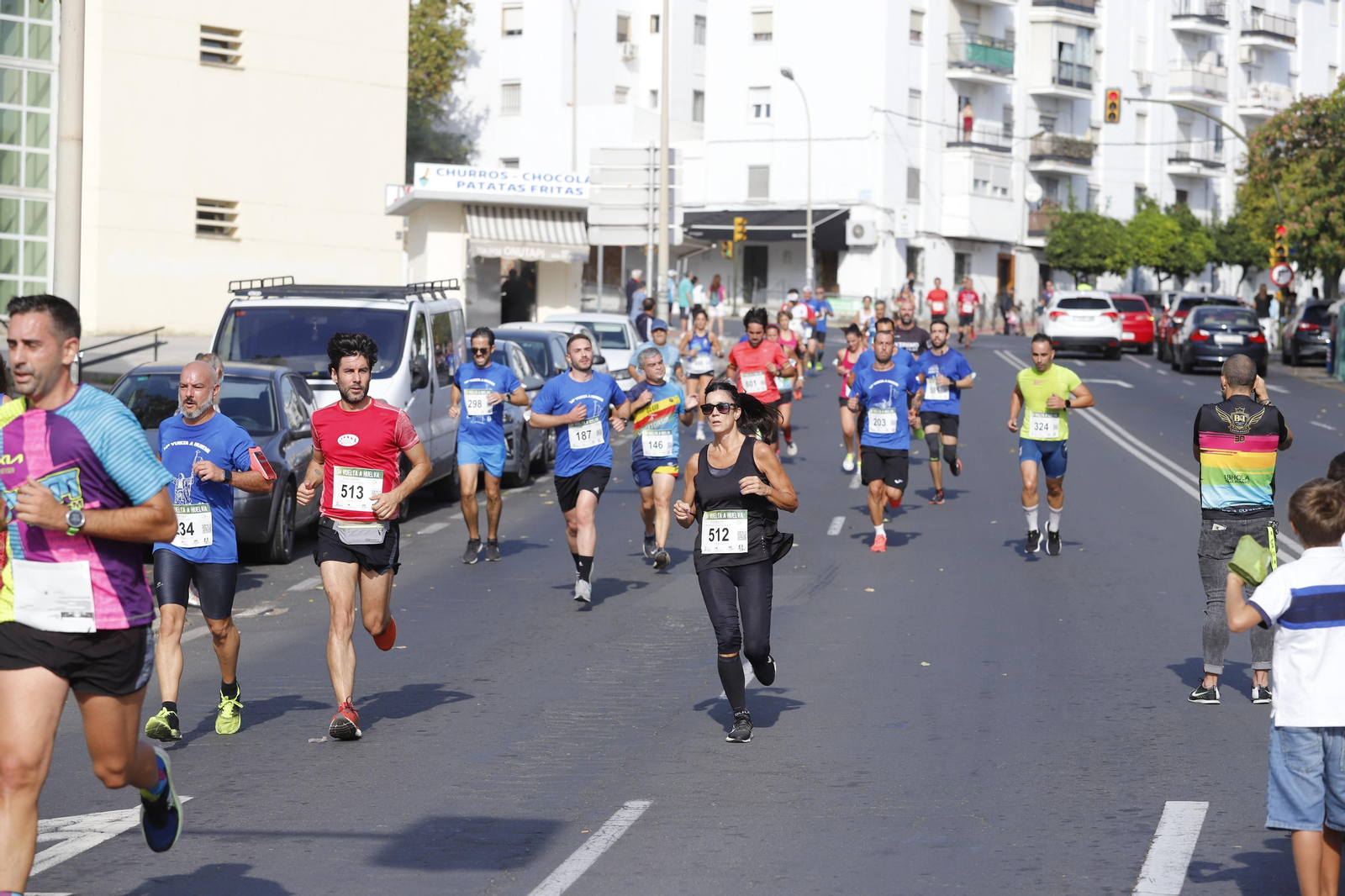 Las imágenes de la vuelta a Huelva de atletismo