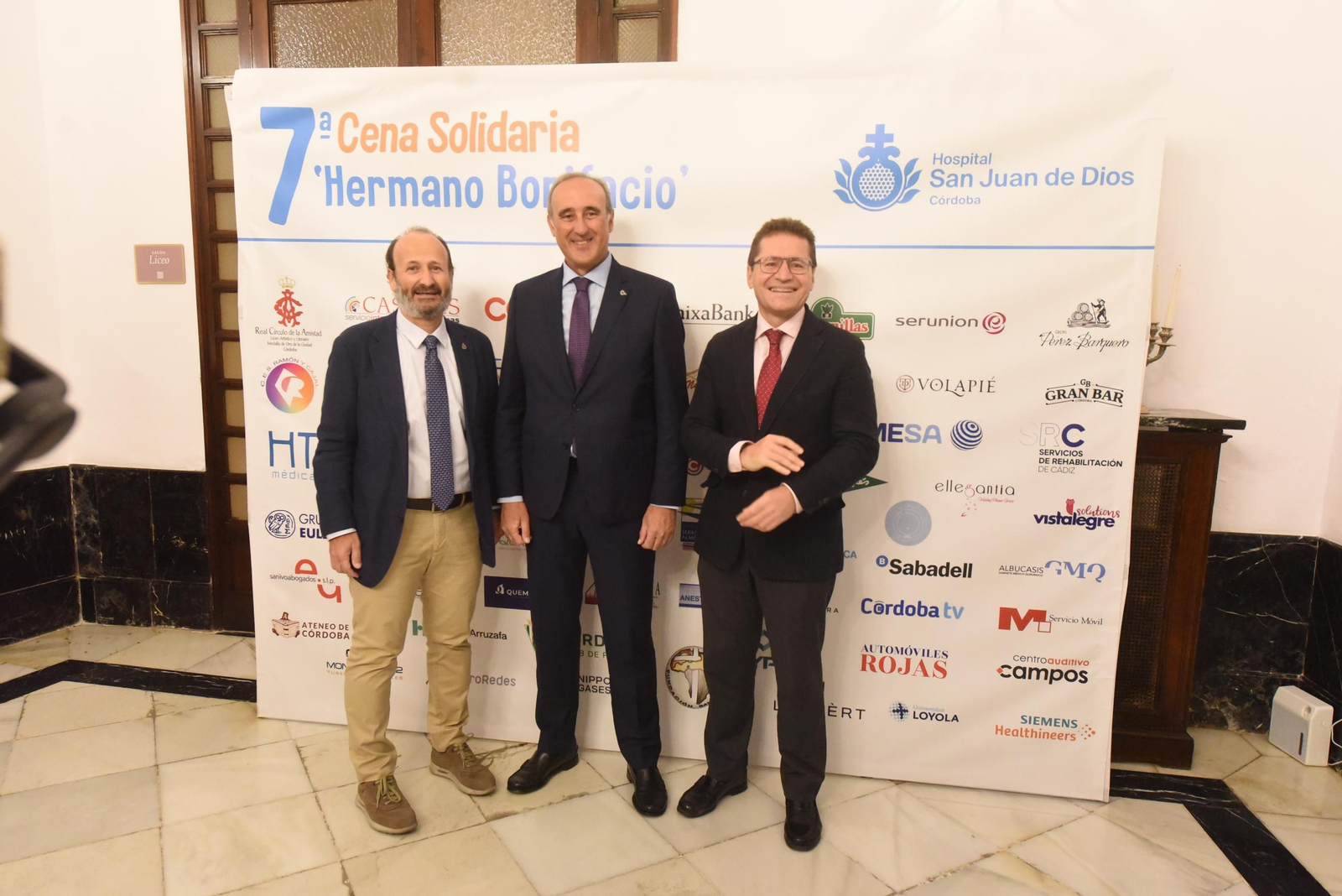 La Cena Solidaria Hermano Bonifacio del Hospital San Juan de Dios de Córdoba, en imágenes