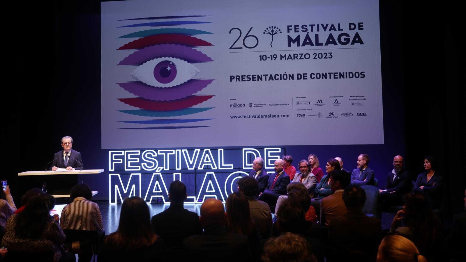 Presentación de los contenidos del 26 Festival de Cine de Málaga. Presentación de los contenidos del 26 Festival de Cine de Málaga.