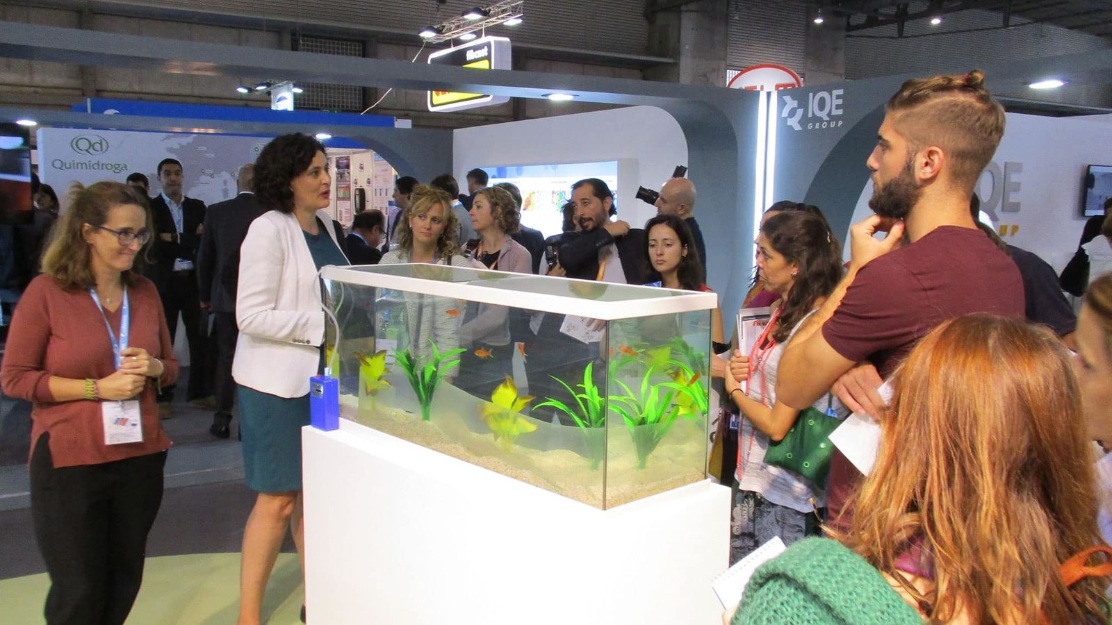 Exposición del nuevo bioplástico degradable de Ercros