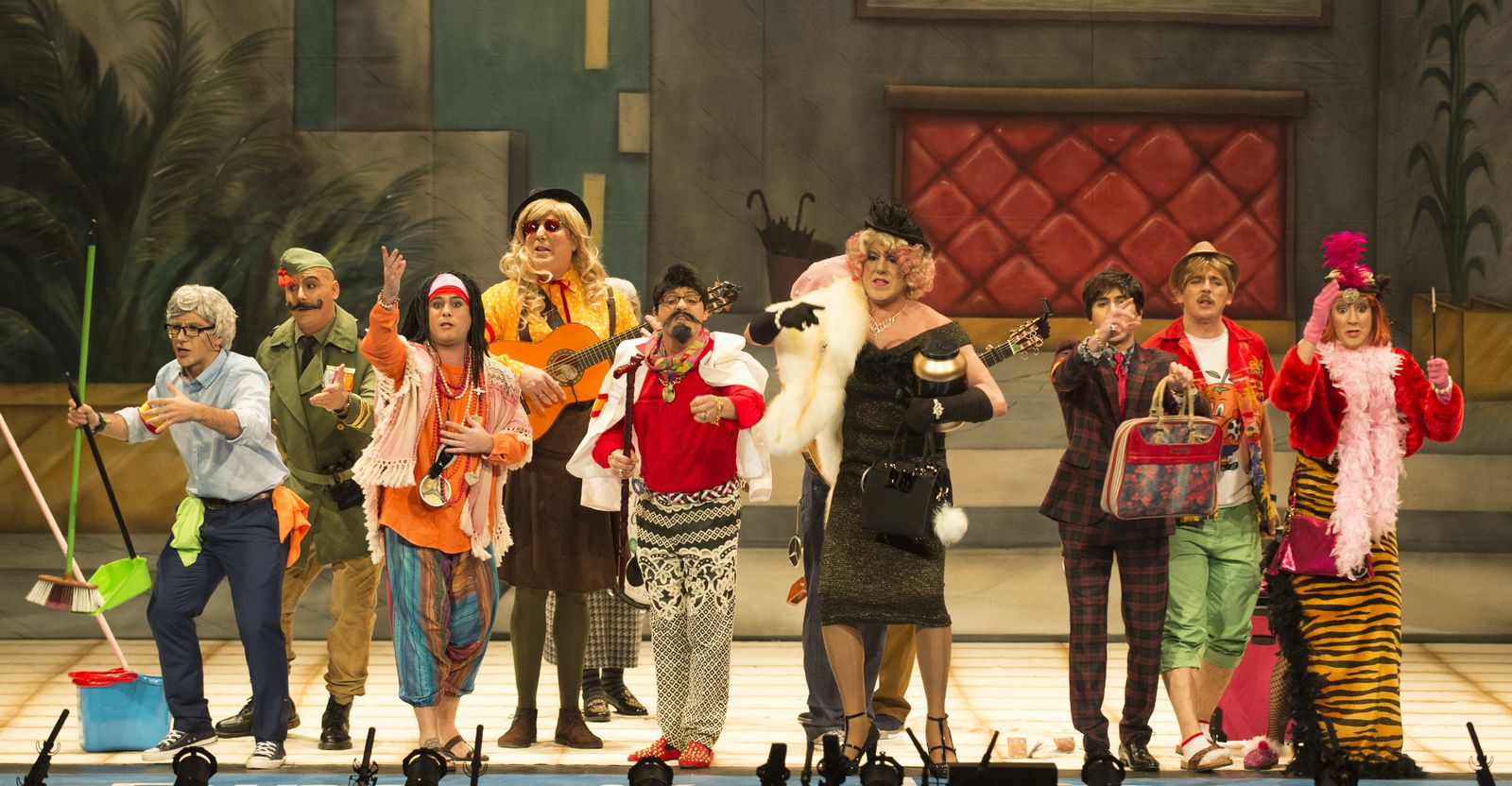 Las imágenes de la sexta función clasificatoria