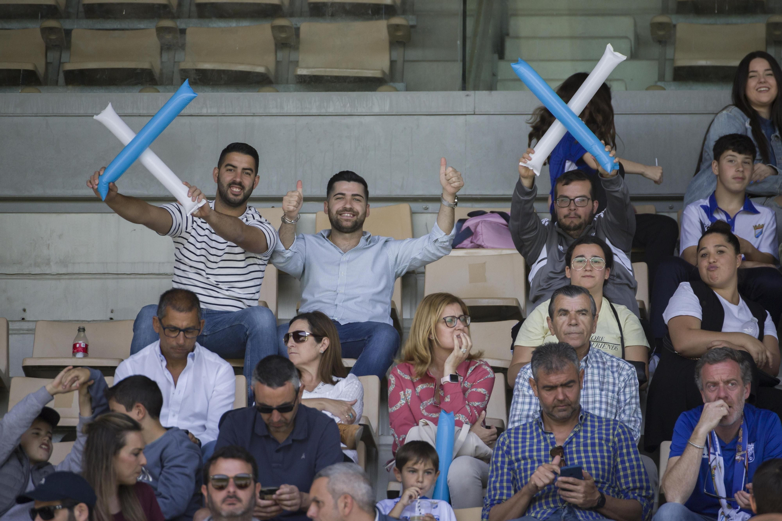 Pedro Pacheco viendo el Xerez CD - Atlético Espeleño en Chapín
