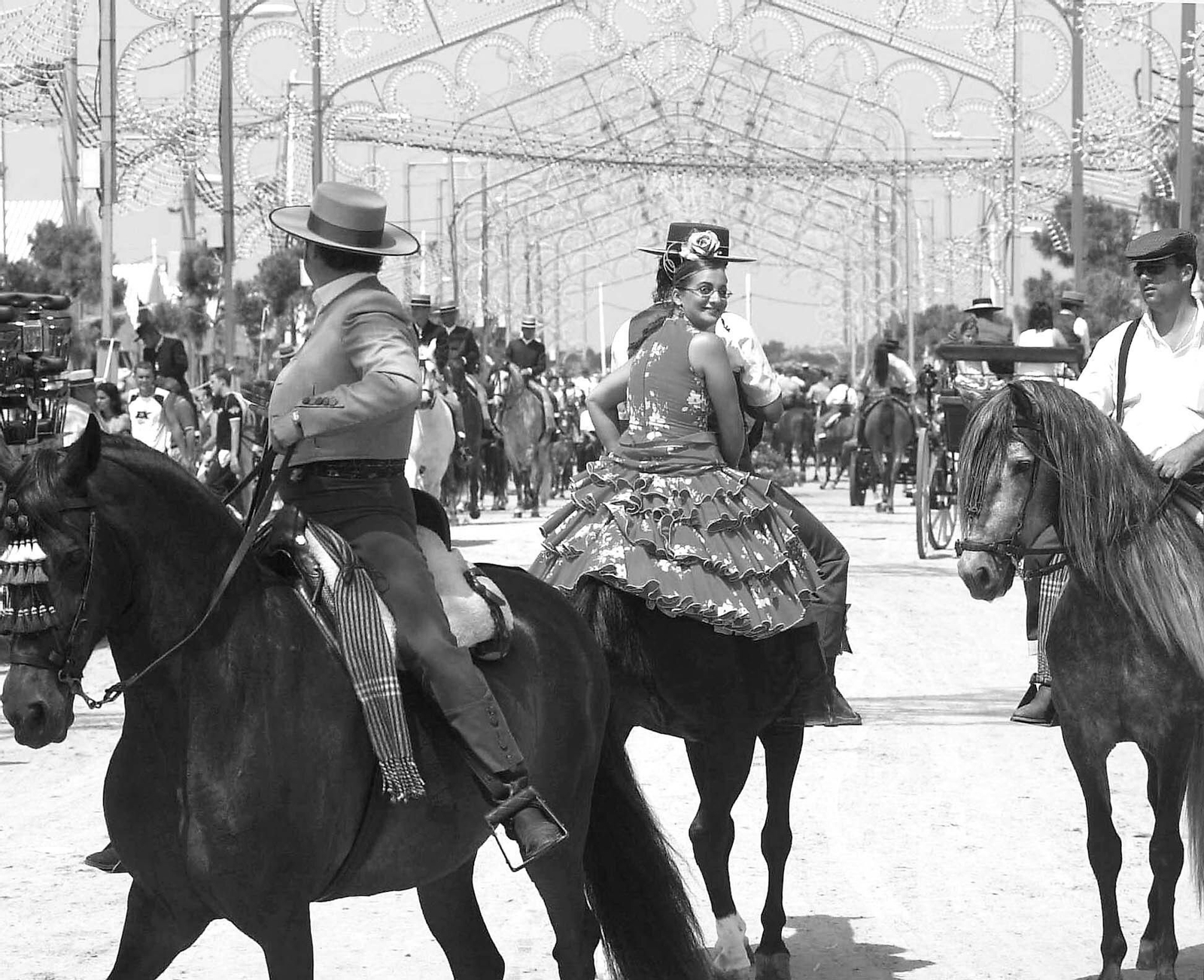 Así ha cambiado la Feria de Chiclana Así ha cambiado la Feria de Chiclana
