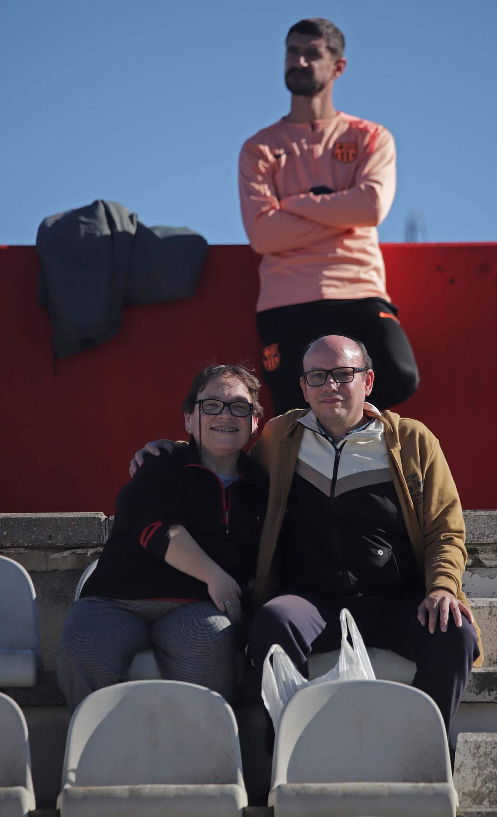 Búscate en el Nuevo Mirador durante el Algeciras - Atlético Madreliño de Primera Federación