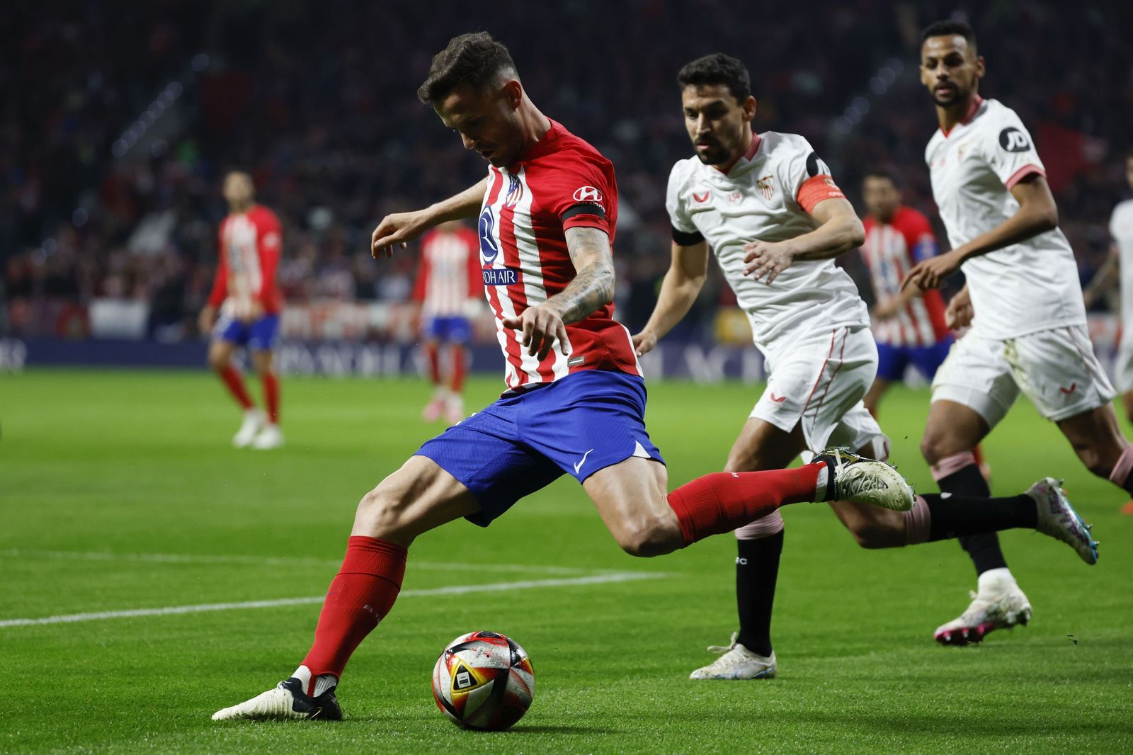 Las fotos del Atlético de Madrid - Sevilla en cuartos de la Copa del Rey