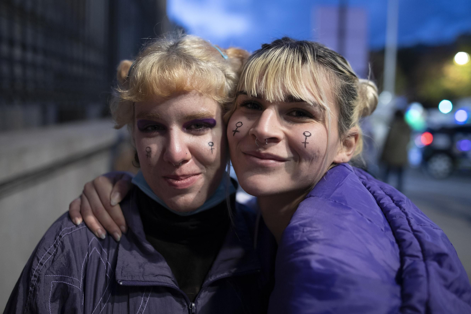 La manifestación del 25-N en Granada en imágenes