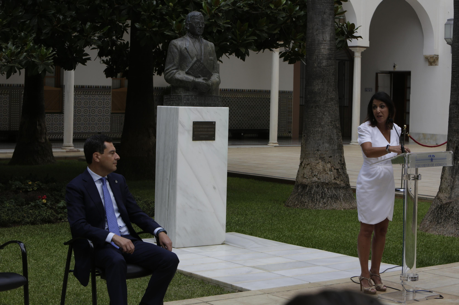 Acto de homenaje a Blas Infante en el Parlamento