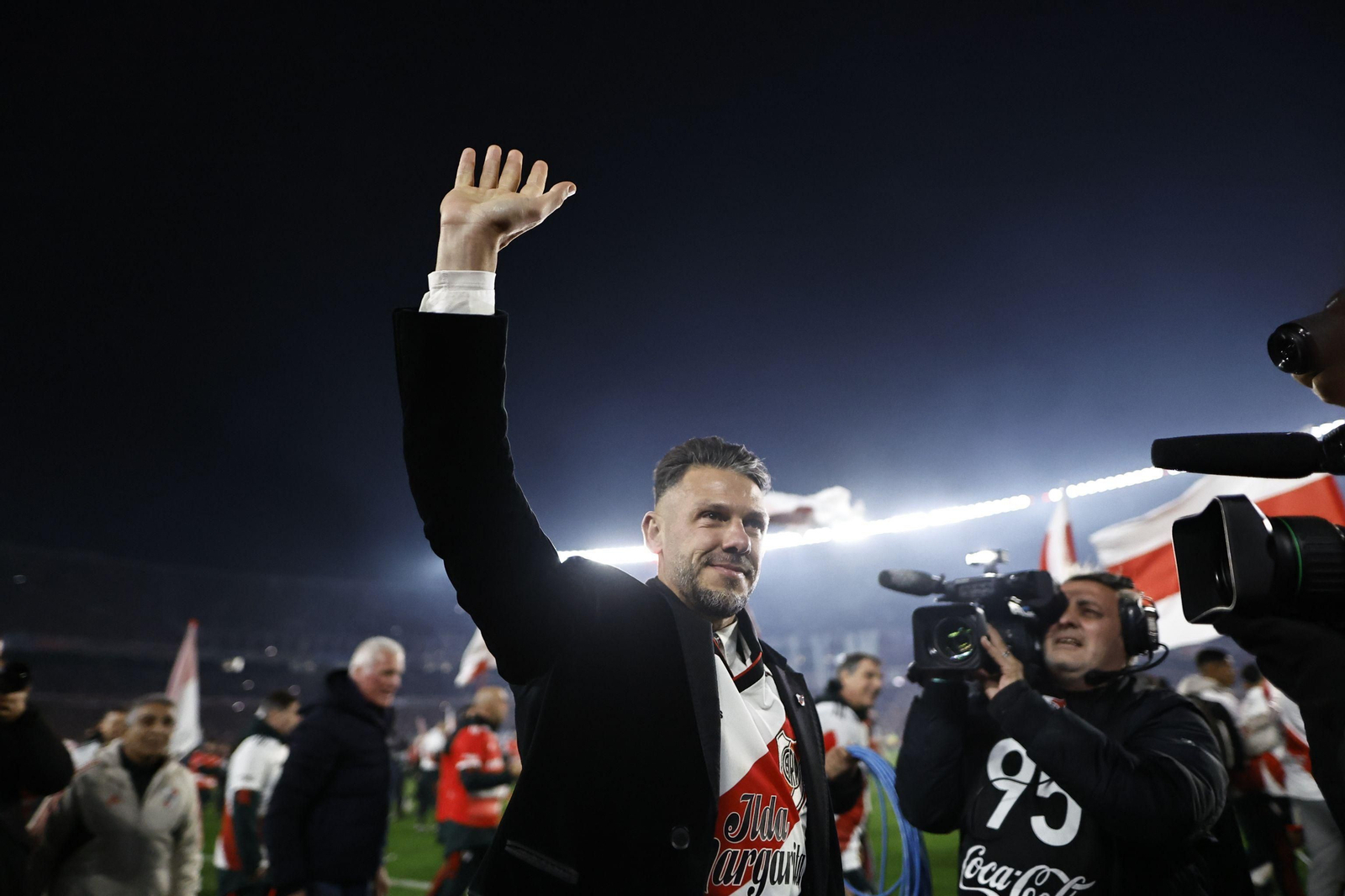 Demichelis,con River Plate Demichelis,con River Plate
