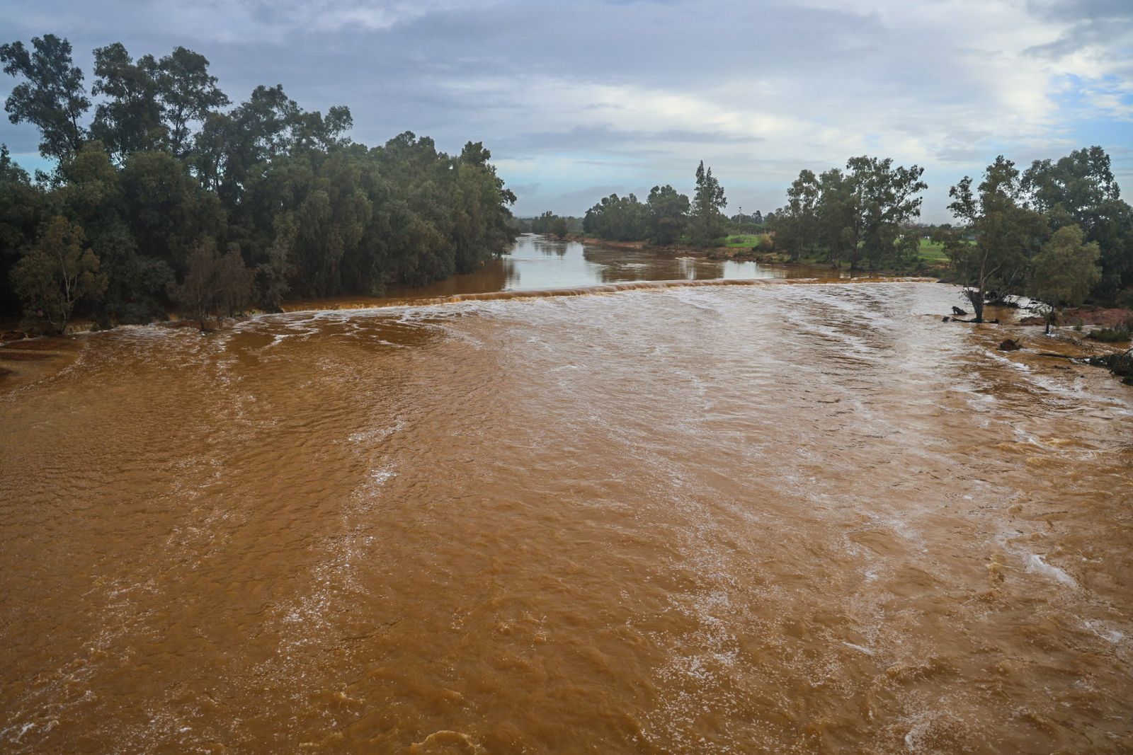 Fotografías del río Tinto a su paso por Niebla