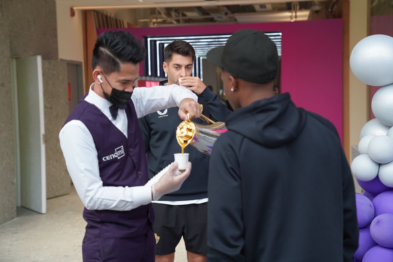 El primer día del Almería en Riad, en imágenes