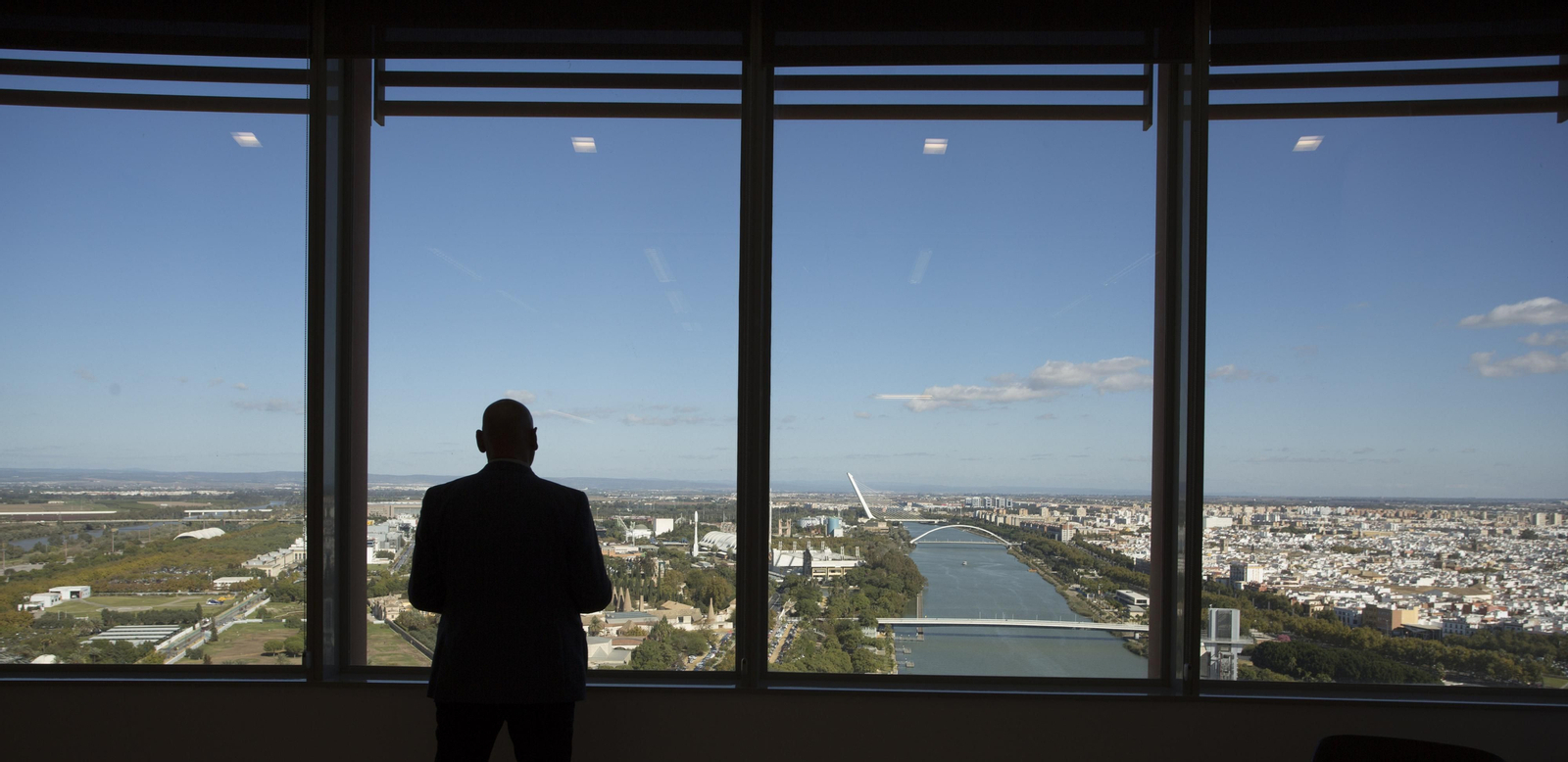Vistas de la ciudad desde el mirador de Torre Sevilla.