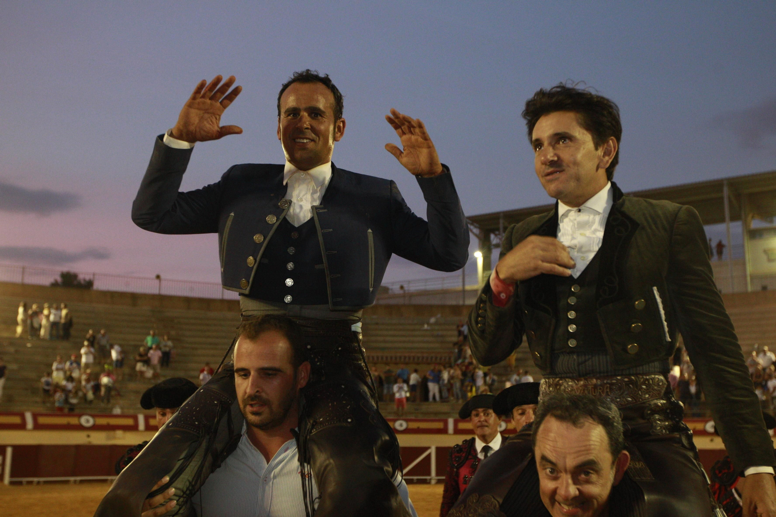 Imágenes de la corrida de rejones en la Feria taurina de Vera 2022