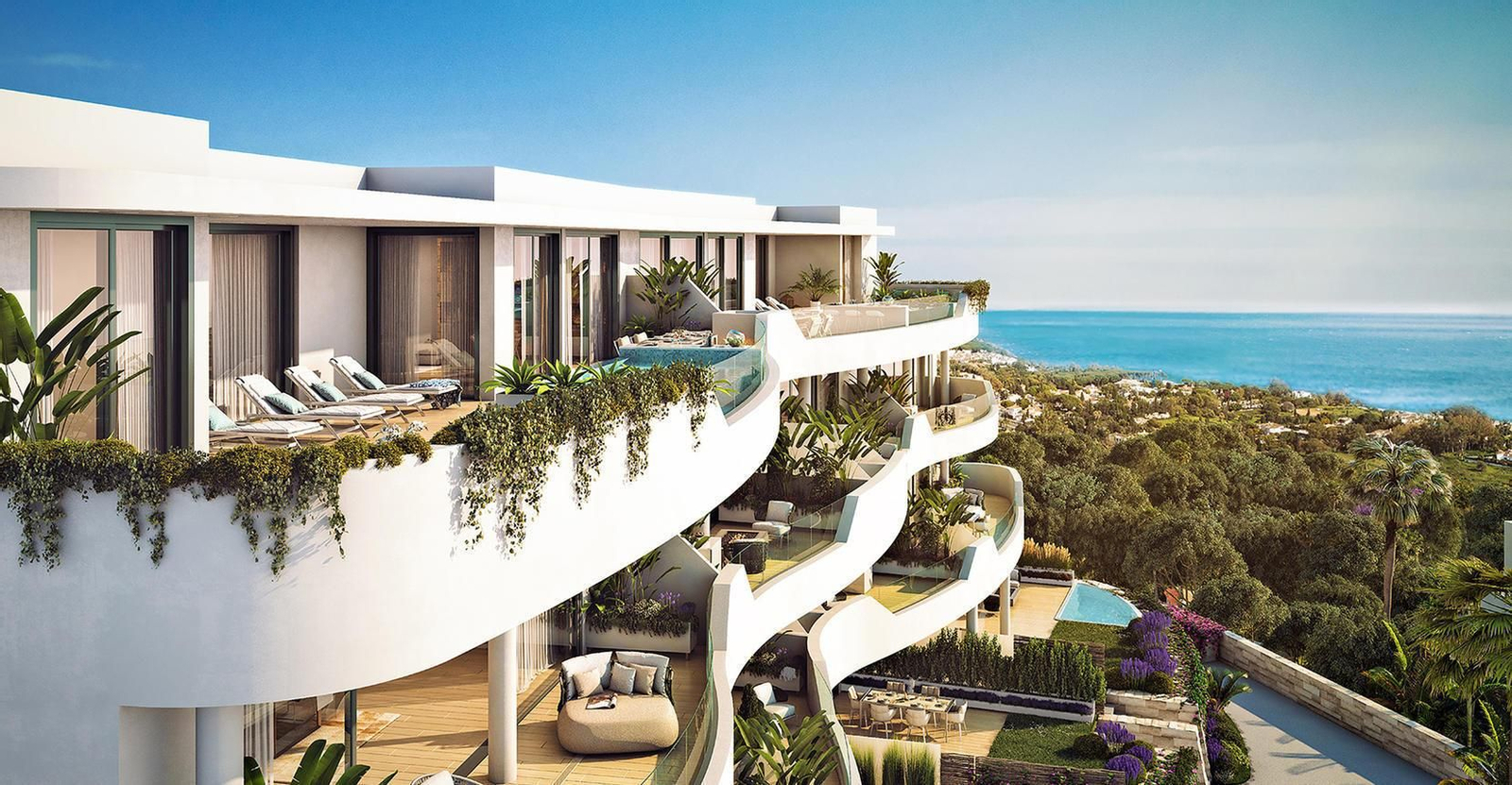 Infografía de la promoción de viviendas en Fuengirola.