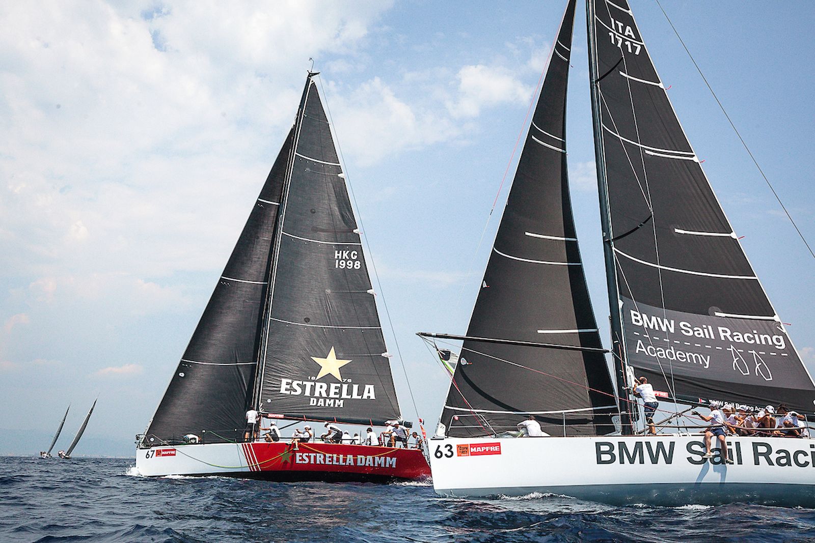 Dos embarcaciones participantes en la pasada edición de la Copa del Rey.