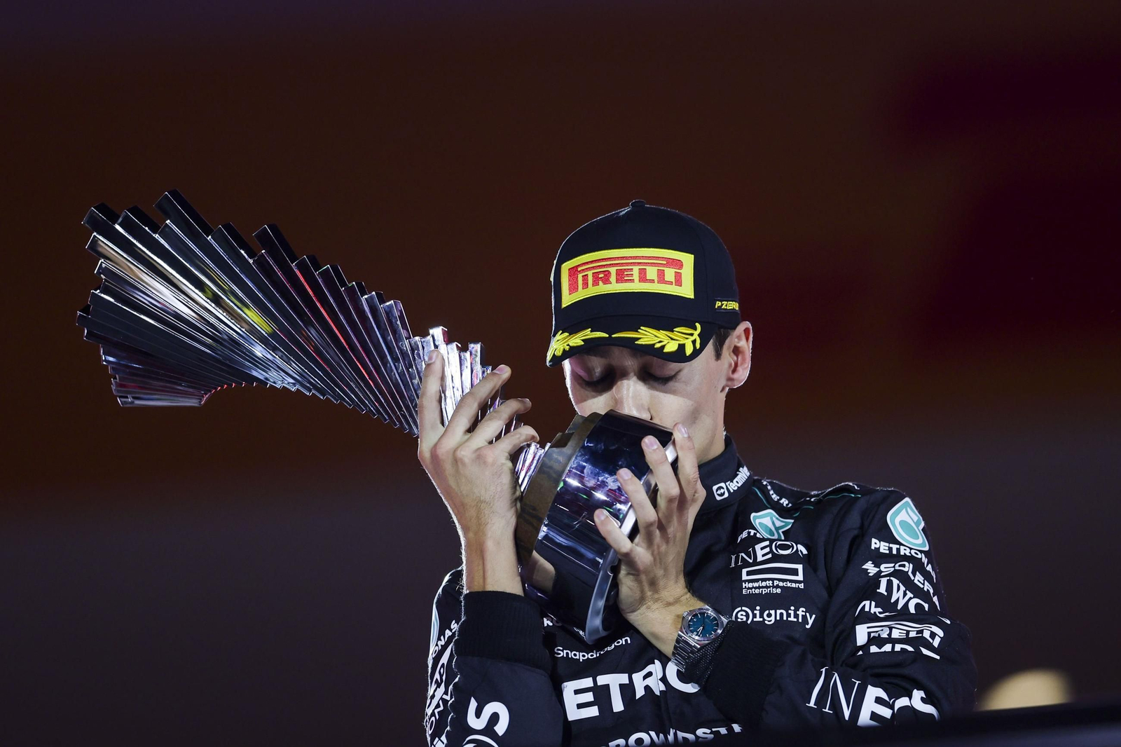 Las fotos del título mundial de Verstappen en Las Vegas