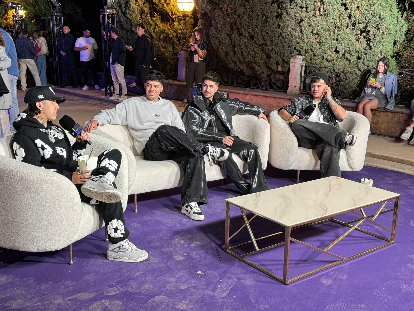 Así fue la fiesta privada de Saiko en el Carmen de los Mártires, las imágenes