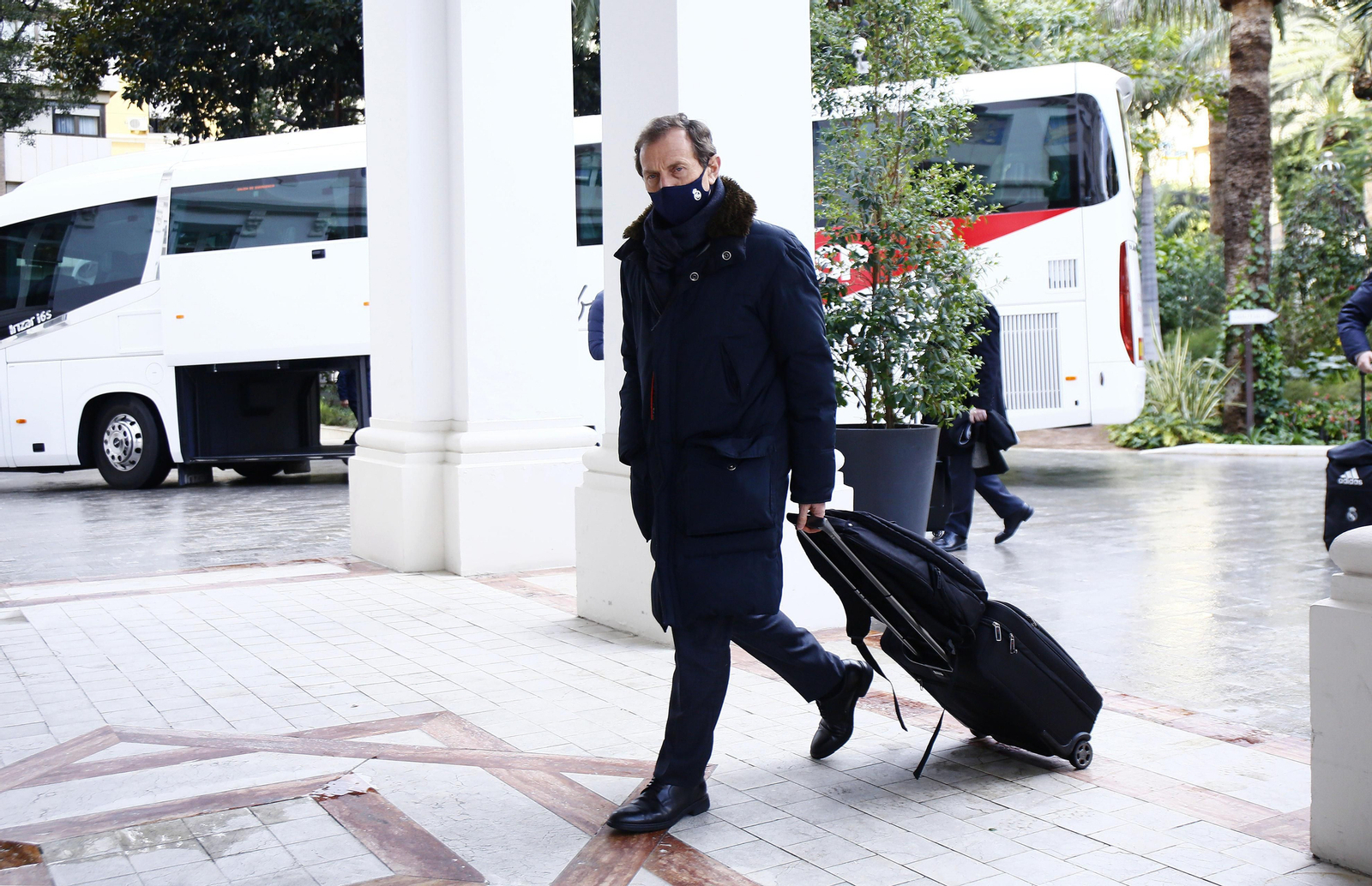 Las fotos del Real Madrid en Málaga para la Supercopa