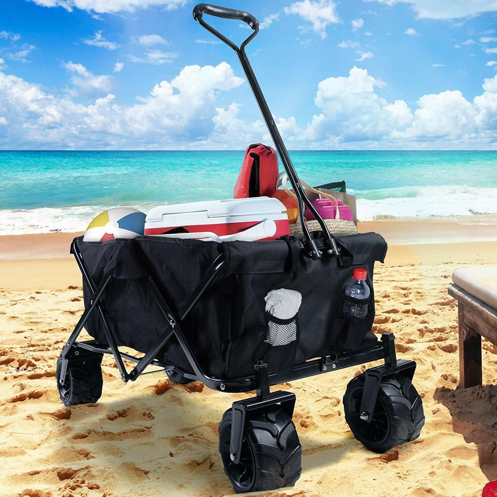 Carrito plegable ruedas