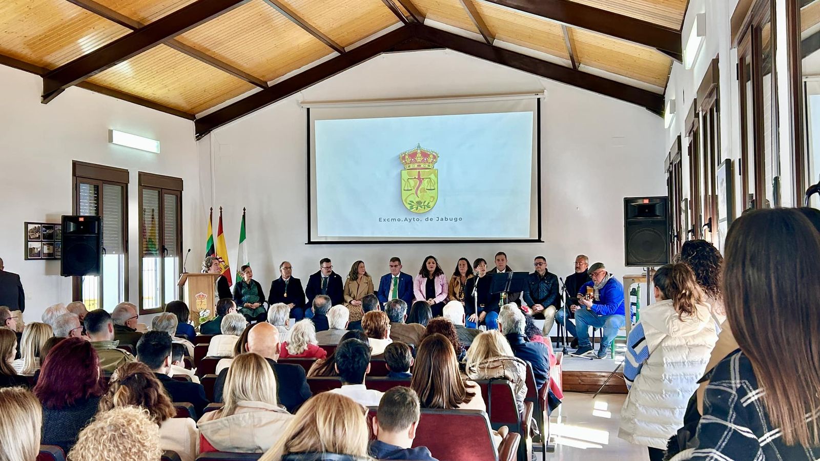 Actos institucionales por el Día de Andalucía en Jabugo.