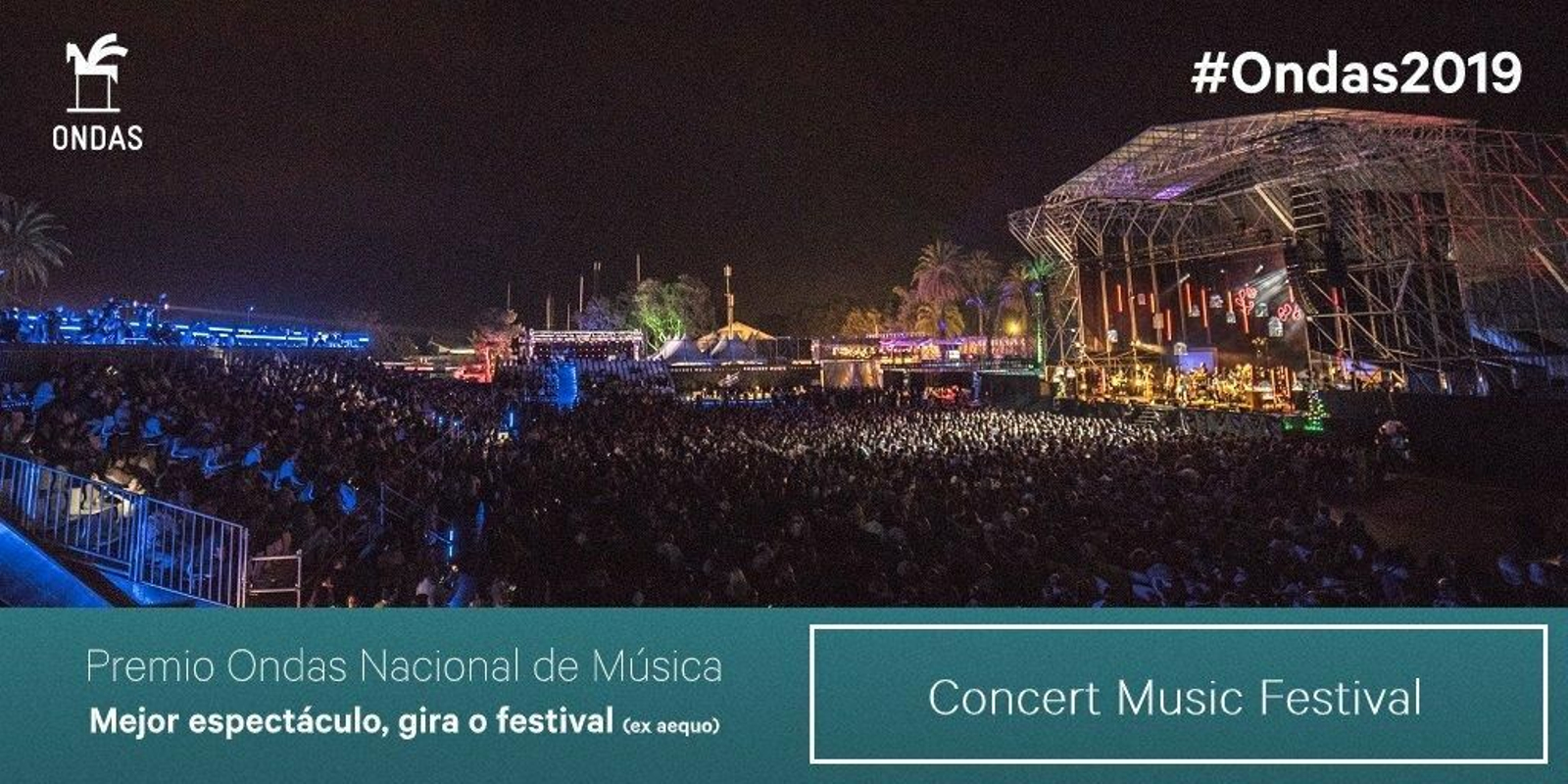 El Concert Music Festival, premiado en los Ondas. El Concert Music Festival, premiado en los Ondas.
