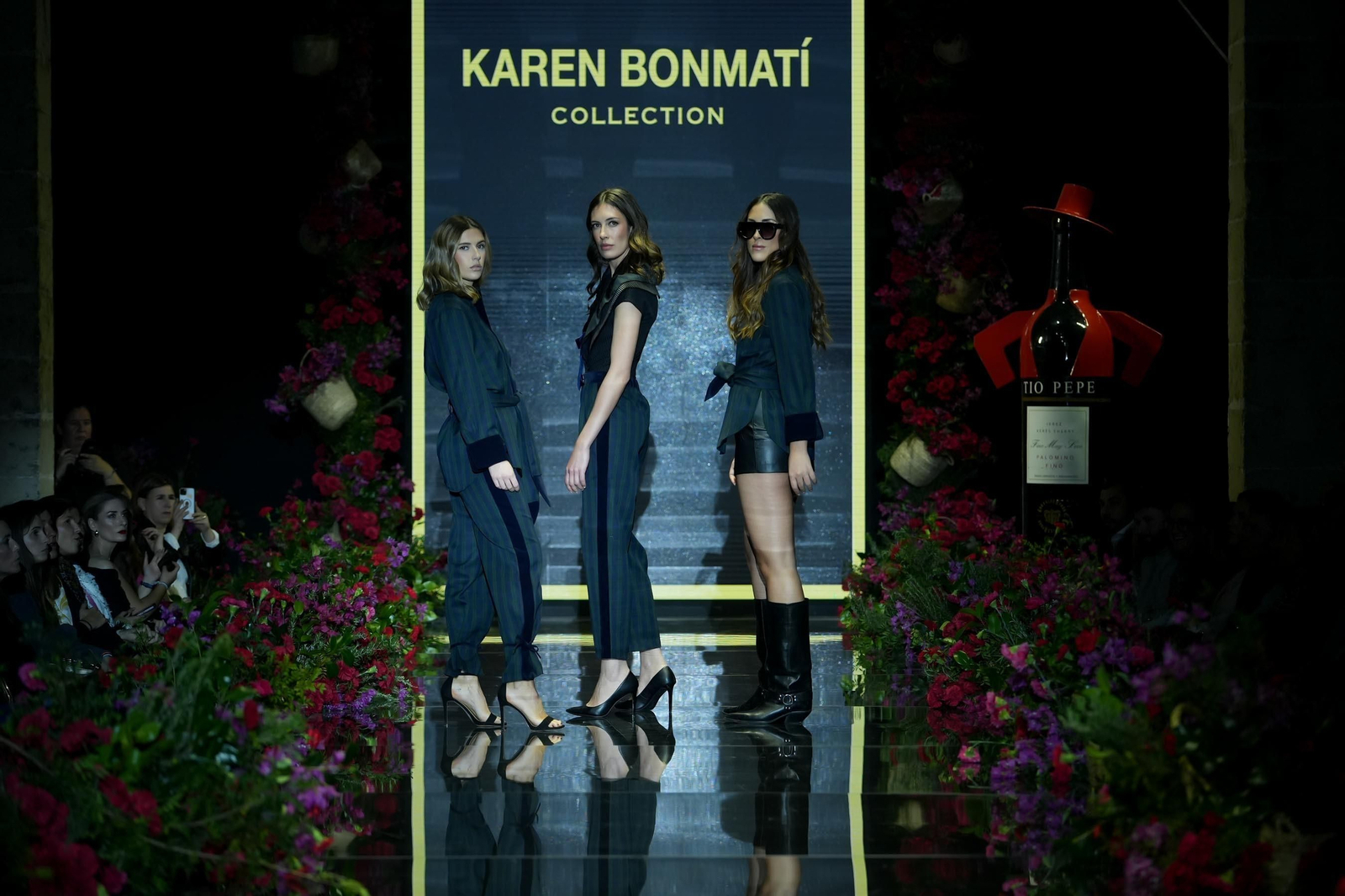 Desfile de Karen Bonmatí en la Pasarela Flamenca Tío Pepe Jerez 2024