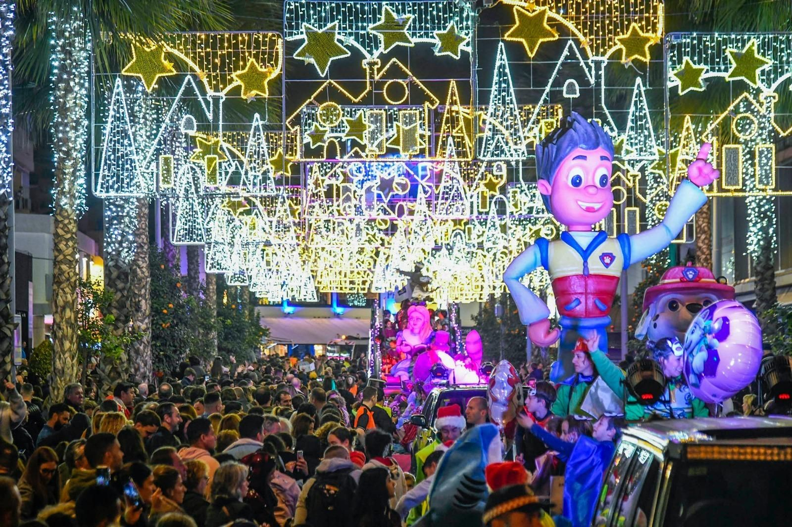 Las imágenes de las cabalgatas de Reyes en la provincia de Málaga