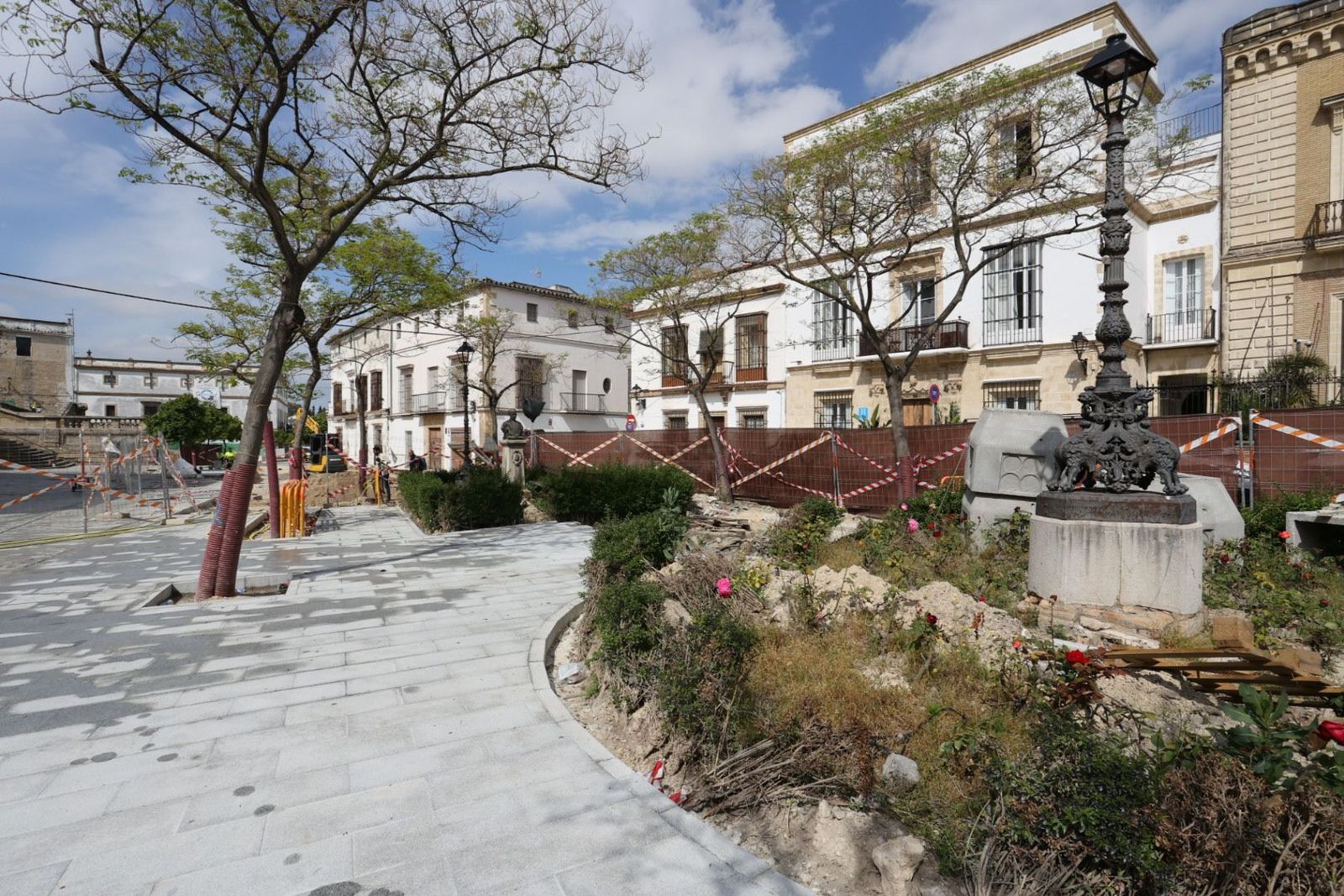 Así marchan las obras del Eje del Arroyo en Jerez