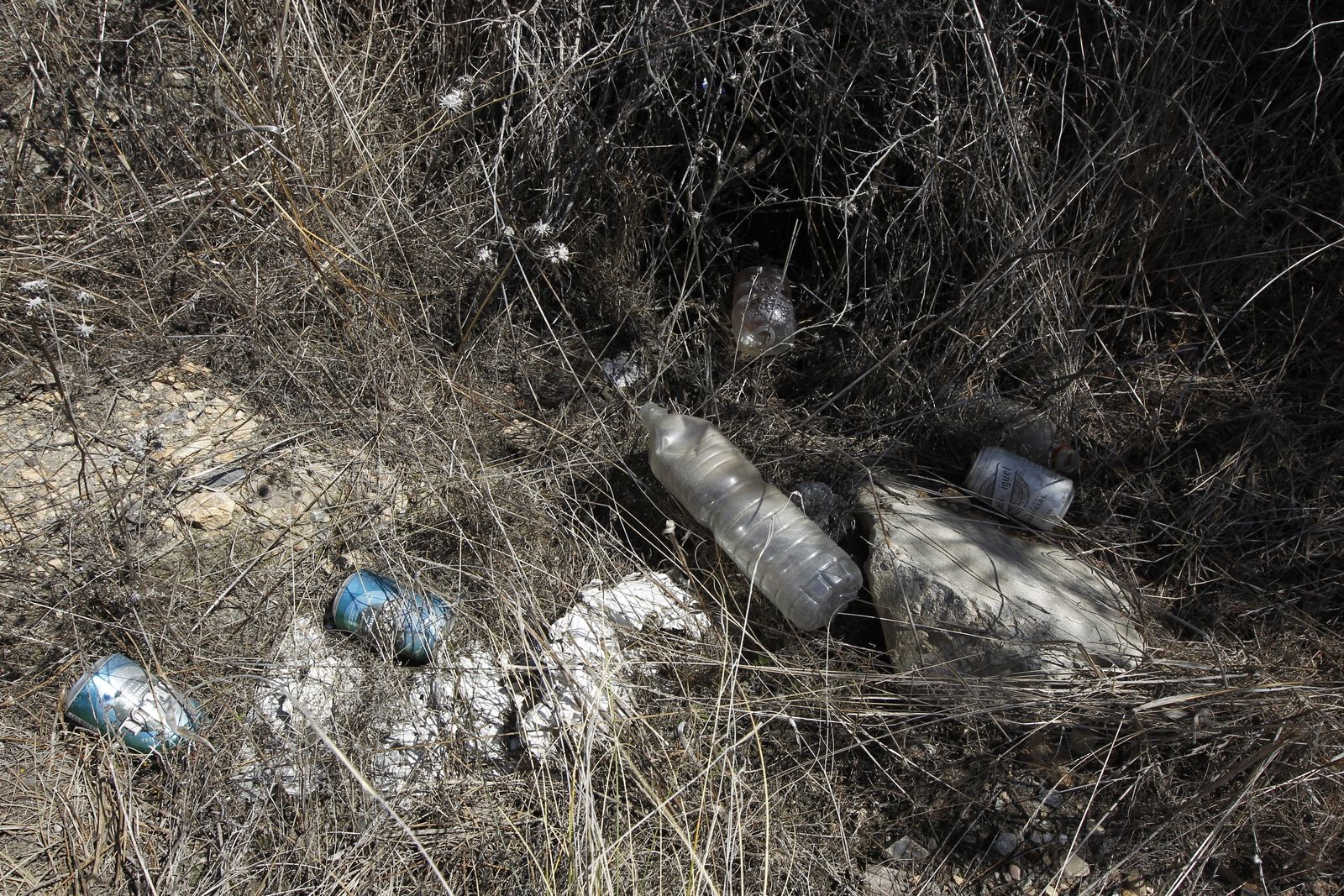 Fotogalería basura en el Desierto de Tabernas