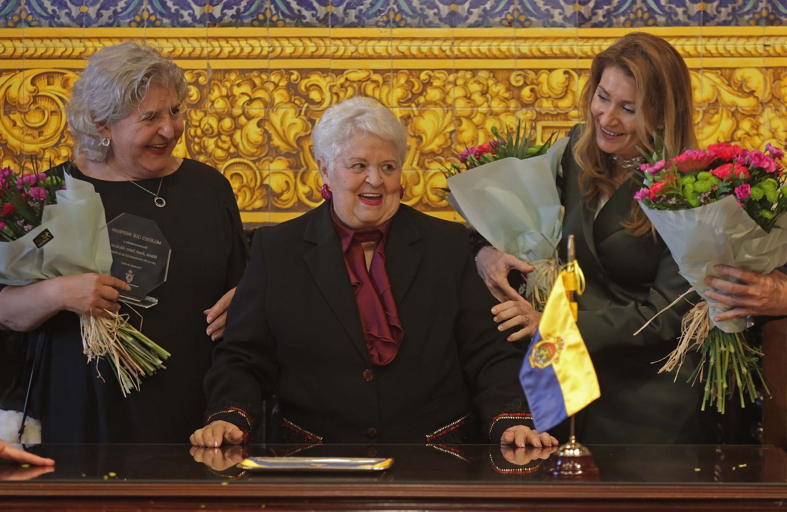 Fotos del acto institucional Mujeres que inspiran en el Ayuntamiento de Algeciras