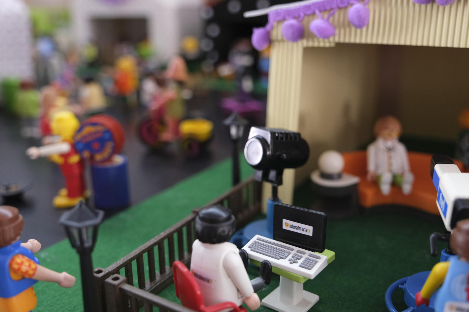 Fotogalería de los playmobil en la Feria de Almería.