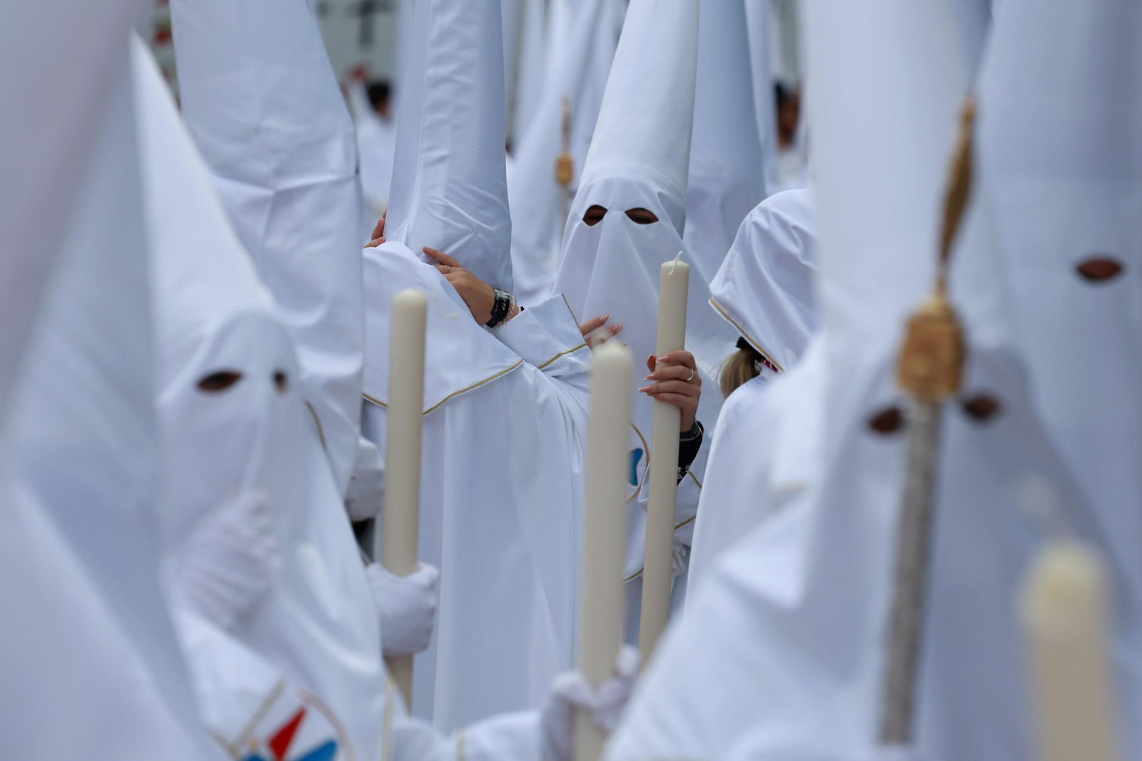 El Cautivo, en su procesión del Lunes Santo en Málaga, en fotos
