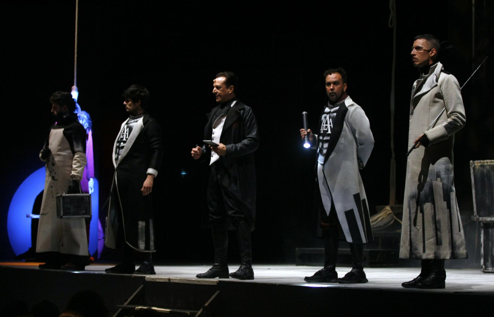 Una imagen de la obra 'Crimen y Telón', que cerró el Festival de Comedias.