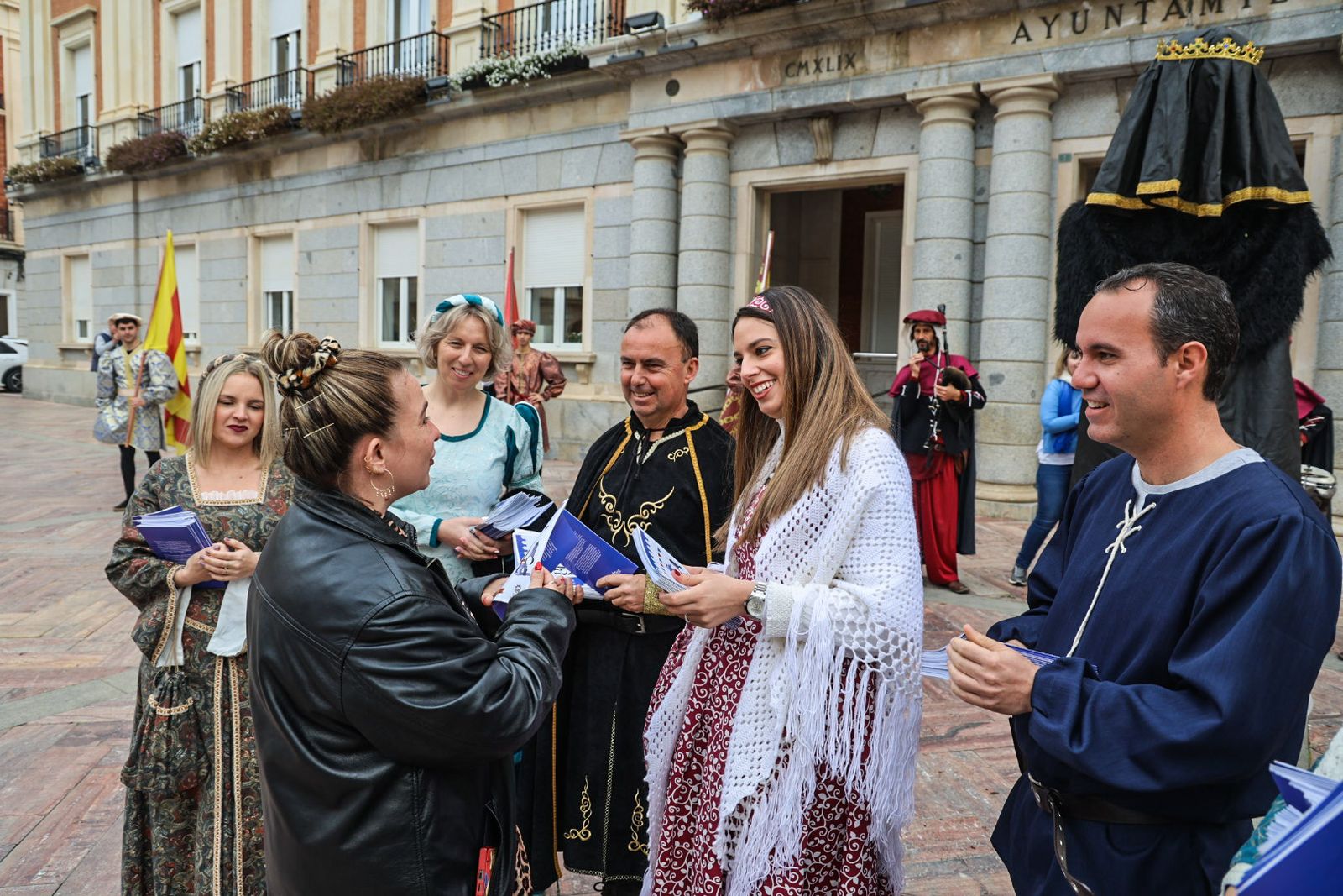 Fotografías de la presentación de la XXIV Feria Medieval del Descubrimiento de Palos de la Frontera