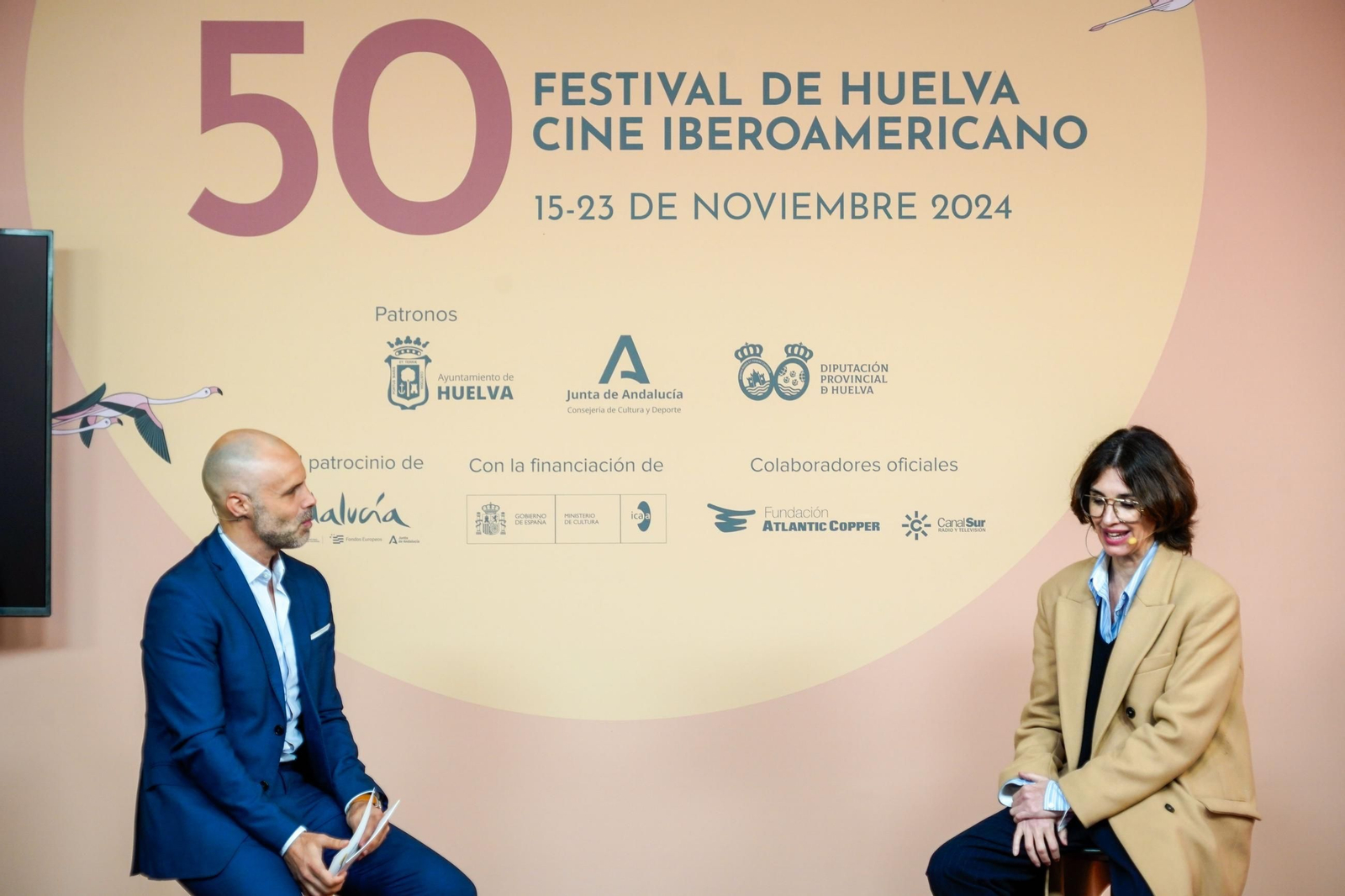 Imágenes de Paz Vega, ganadora del Premio Luz de la 50 edición del Festival de Cine Iberoamericano