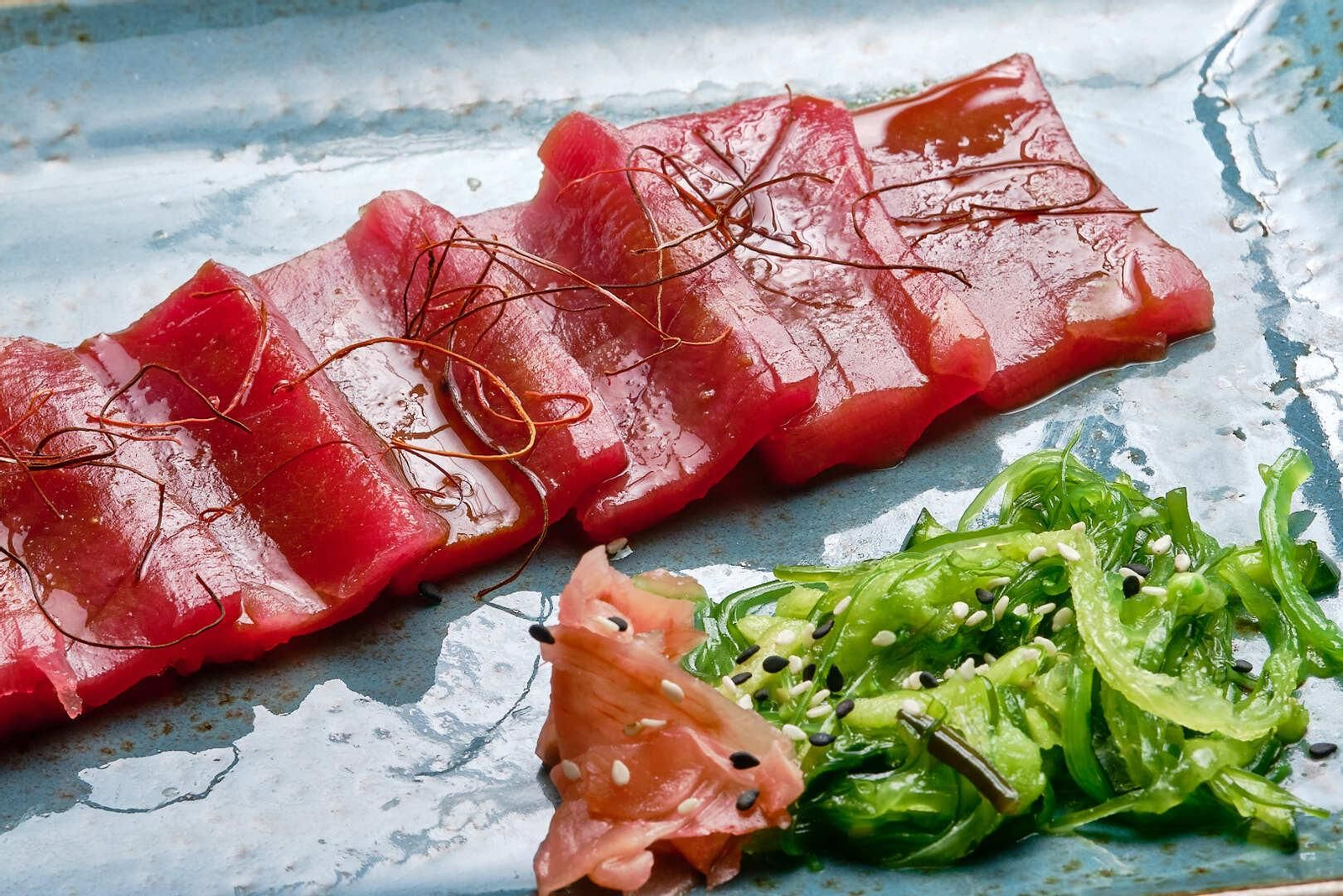 Sashimi de Atún Rojo de almadraba.