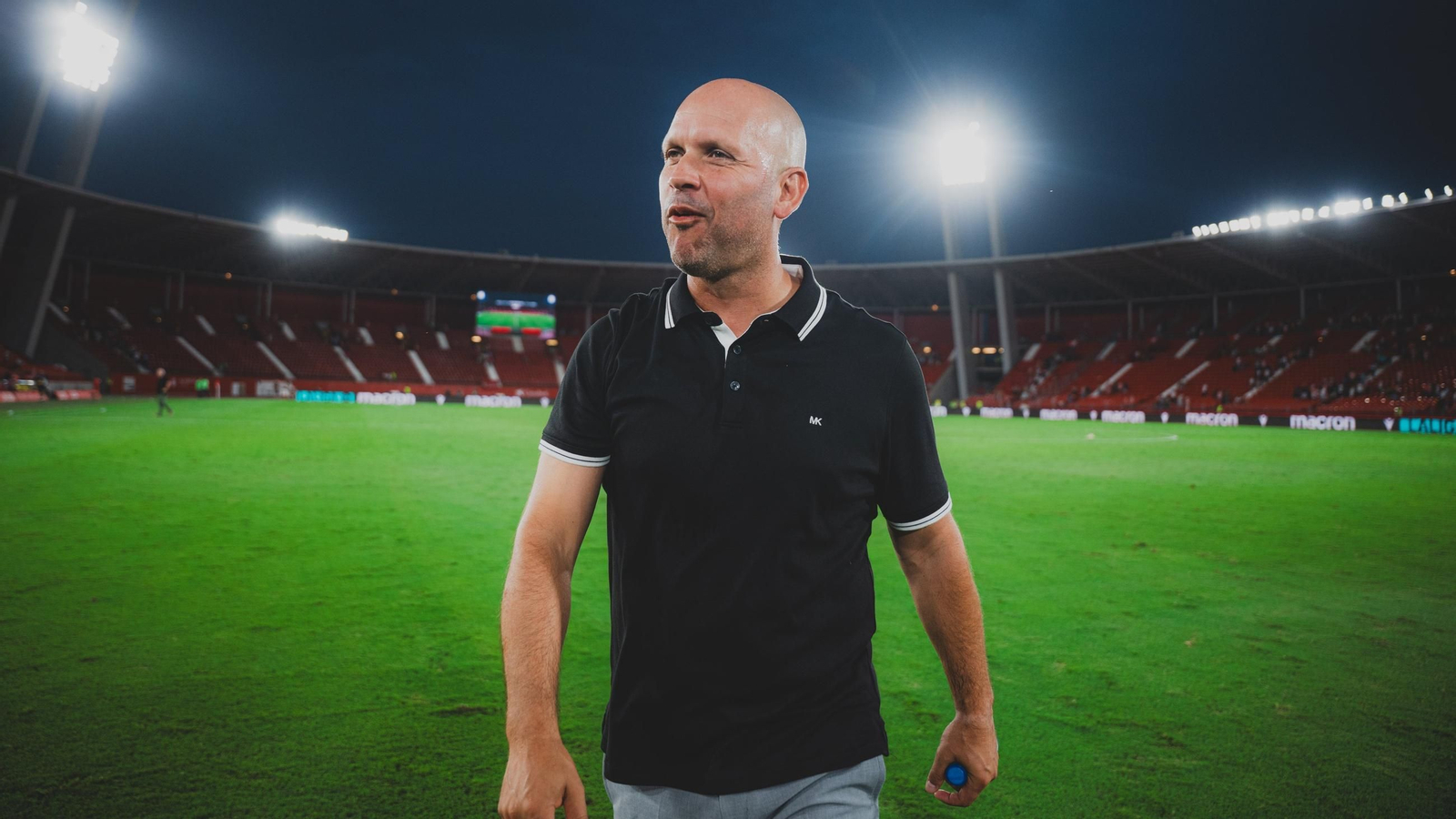 José Alberto López, el técnico del Racing de Santander.