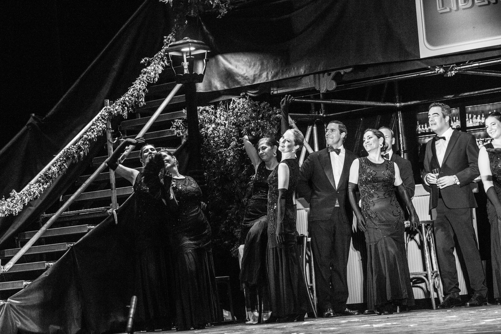 Imágenes del espectáculo Let's jazz, de la Escuela de Danza Fredes Insa, en el Teatro Villamarta