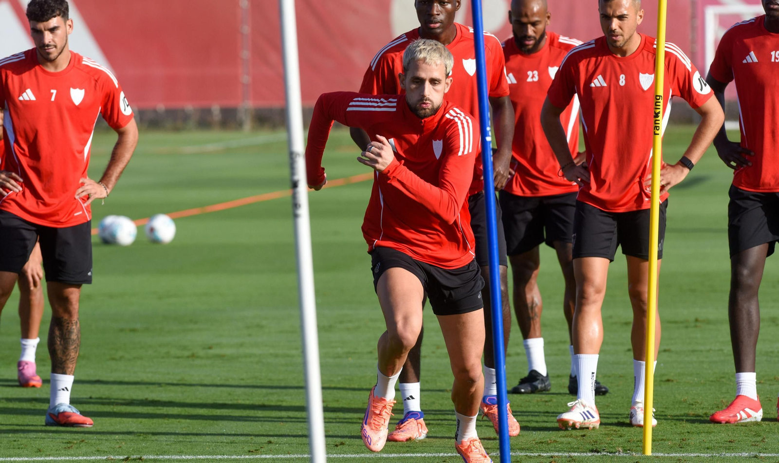 Januzaj, en un entrenamiento.