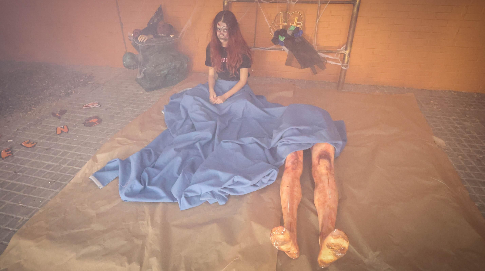 Mucho miedo en el pasaje del terror del IES Andrés Benítez