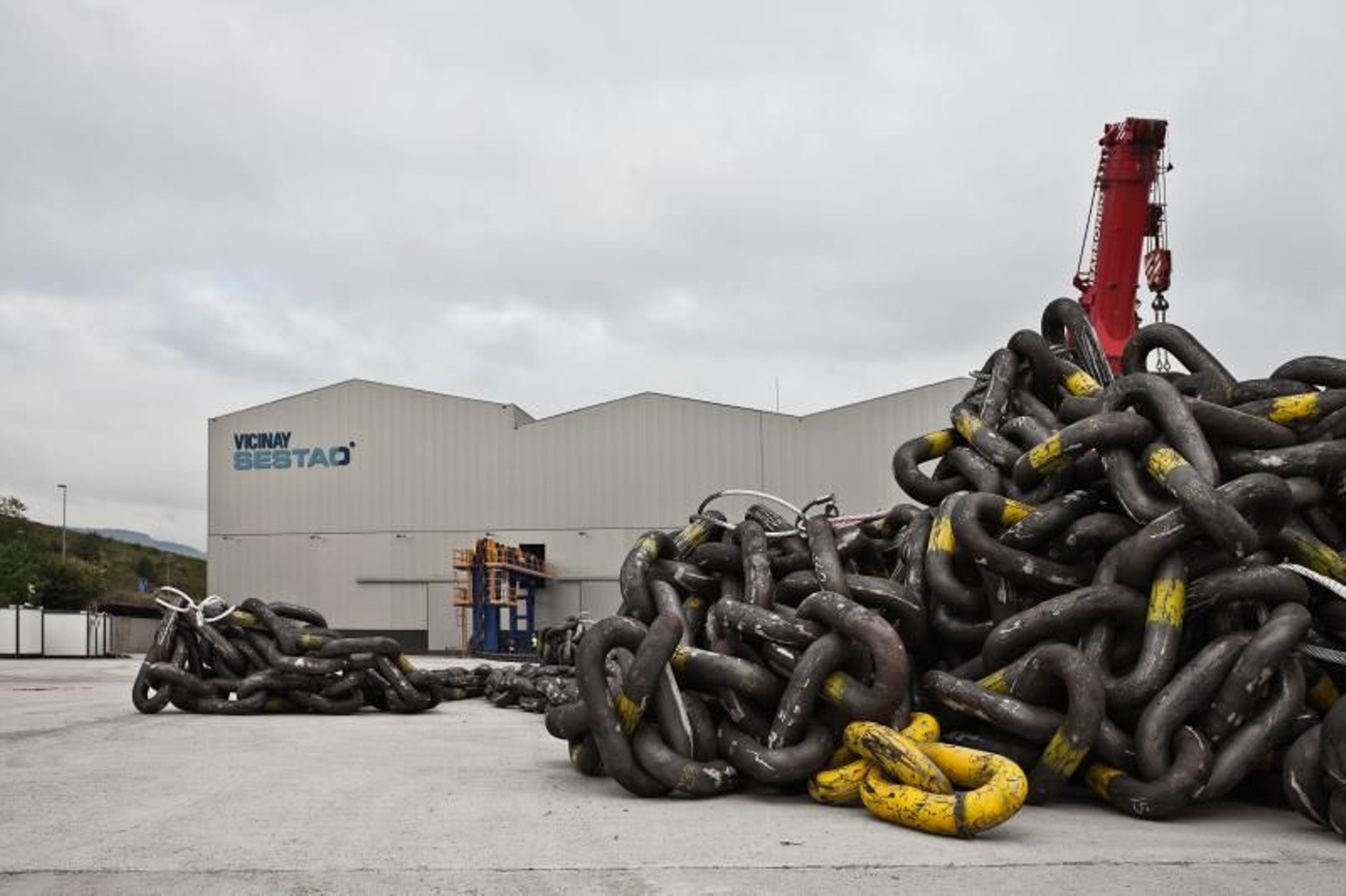 Vista exterior de la sede de la empresa vasca.