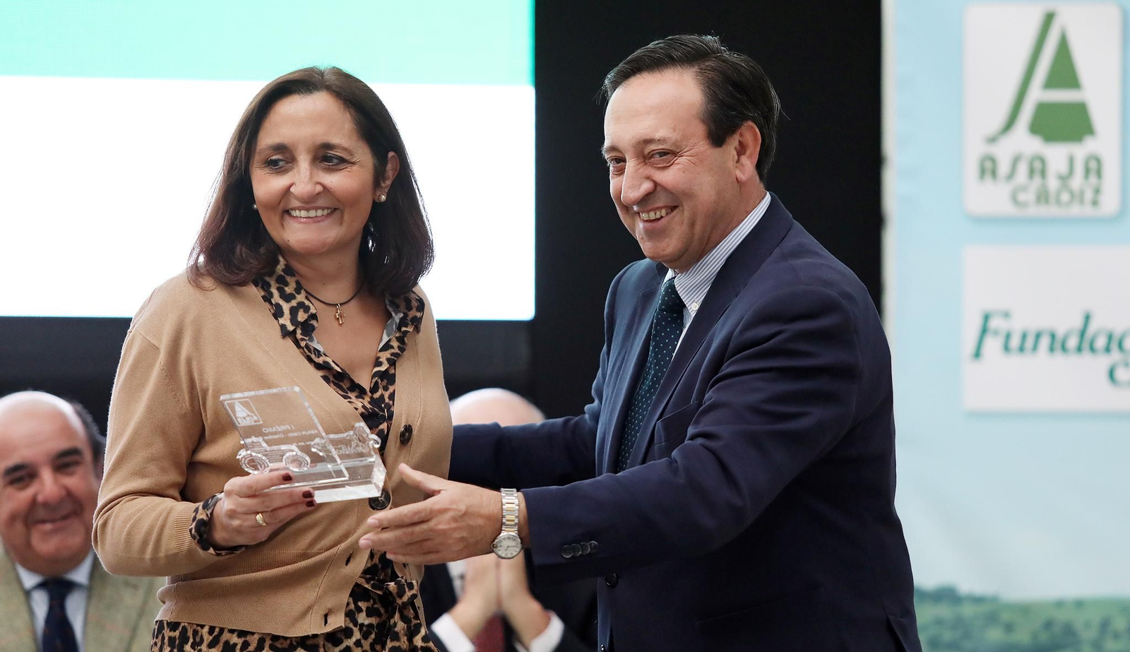 Imágenes de la entrega de los I Premios ASAJA Cádiz-Cristóbal Cantos