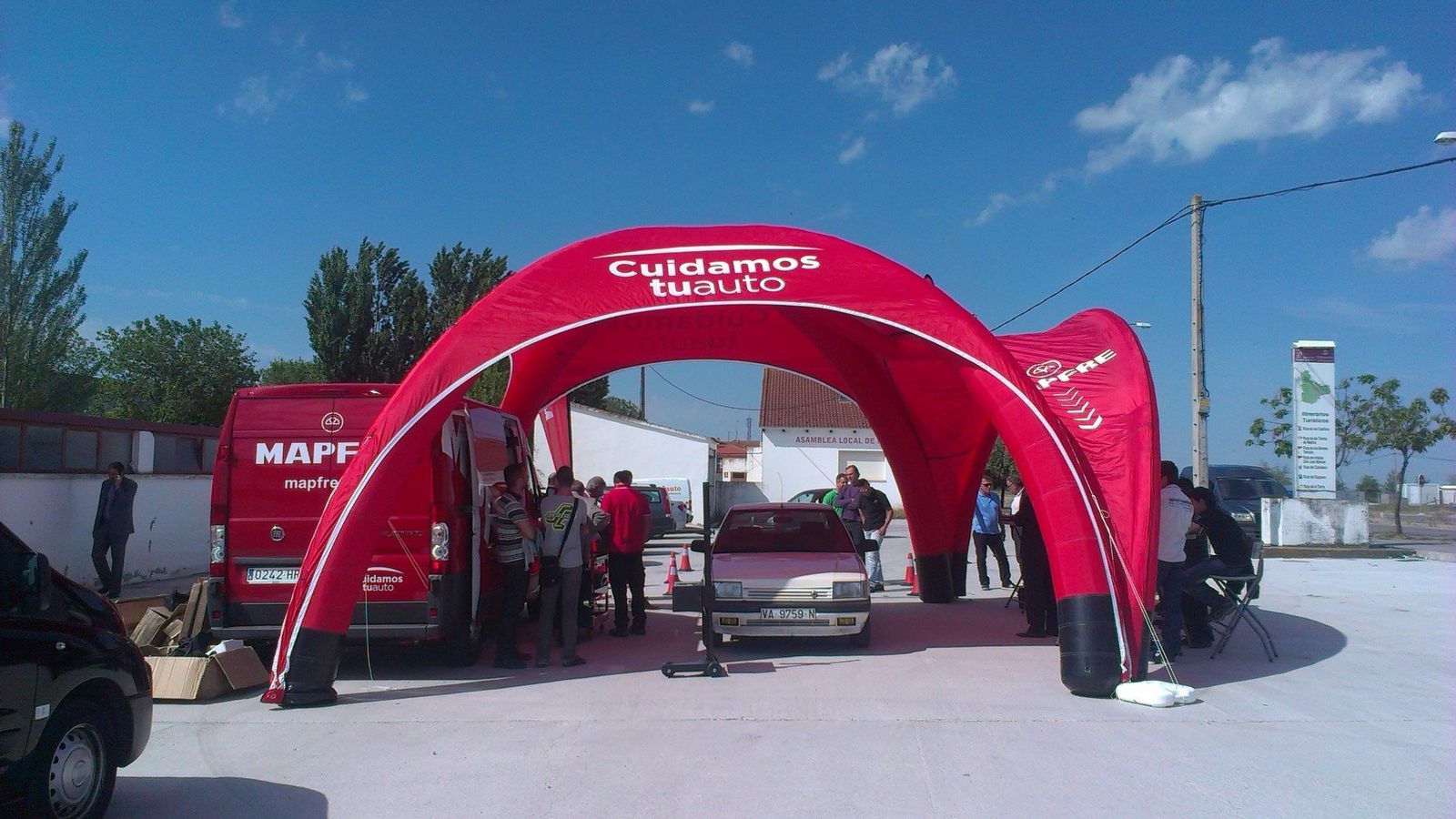 Campaña 'Cuidamos tu auto' de Mapfre.