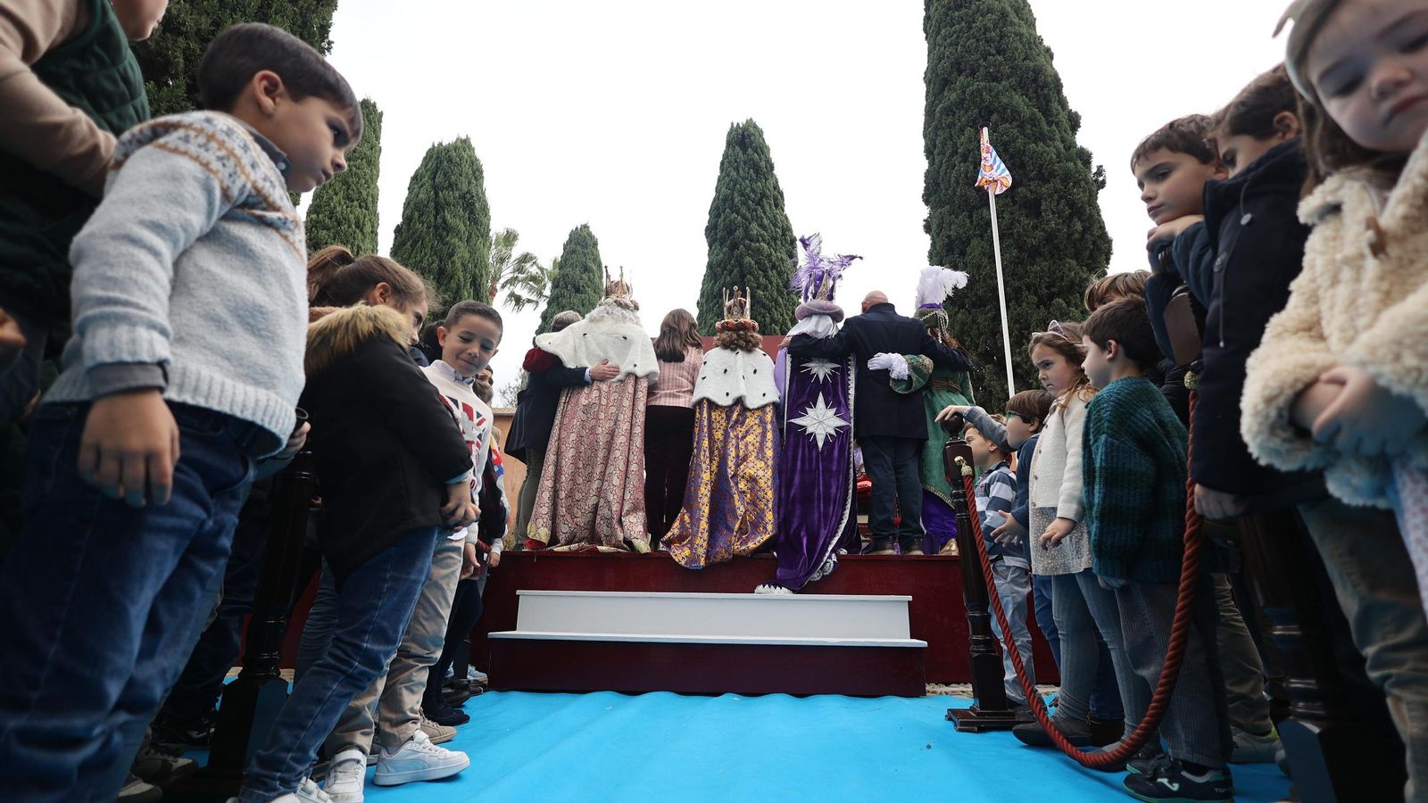 Coronación de los Reyes Magos de Jerez en el Alcázar