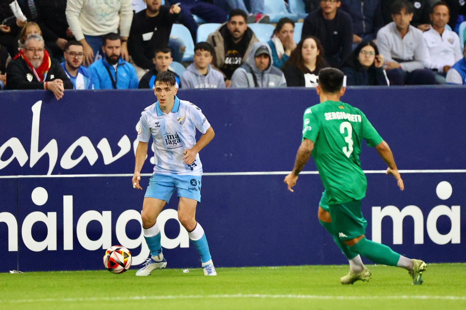 El Málaga CF-Alcoyano, en fotos